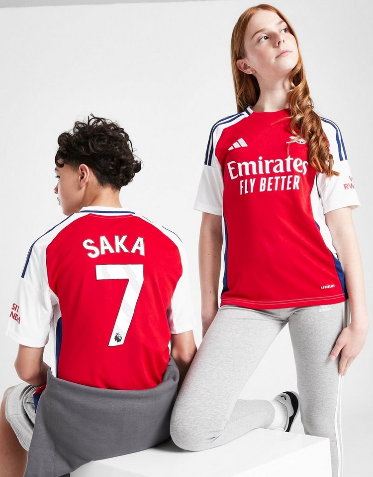 adidas Maillot Domicile Arsenal FC 2024/25 Saka #7 Junior
