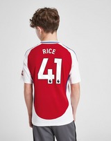 adidas Arsenal FC 2024/25 Rice #41 Home Shirt Junior
