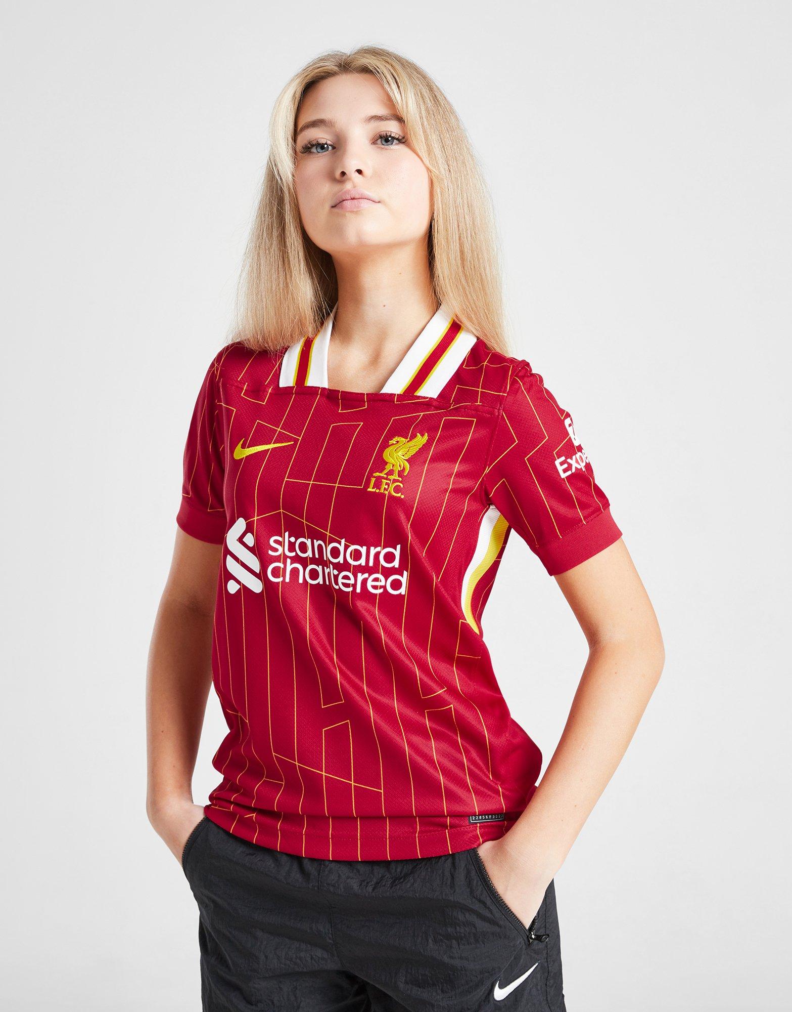 Nike Liverpool FC 24/25 Mac Allister #10 Home Shirt Jnr