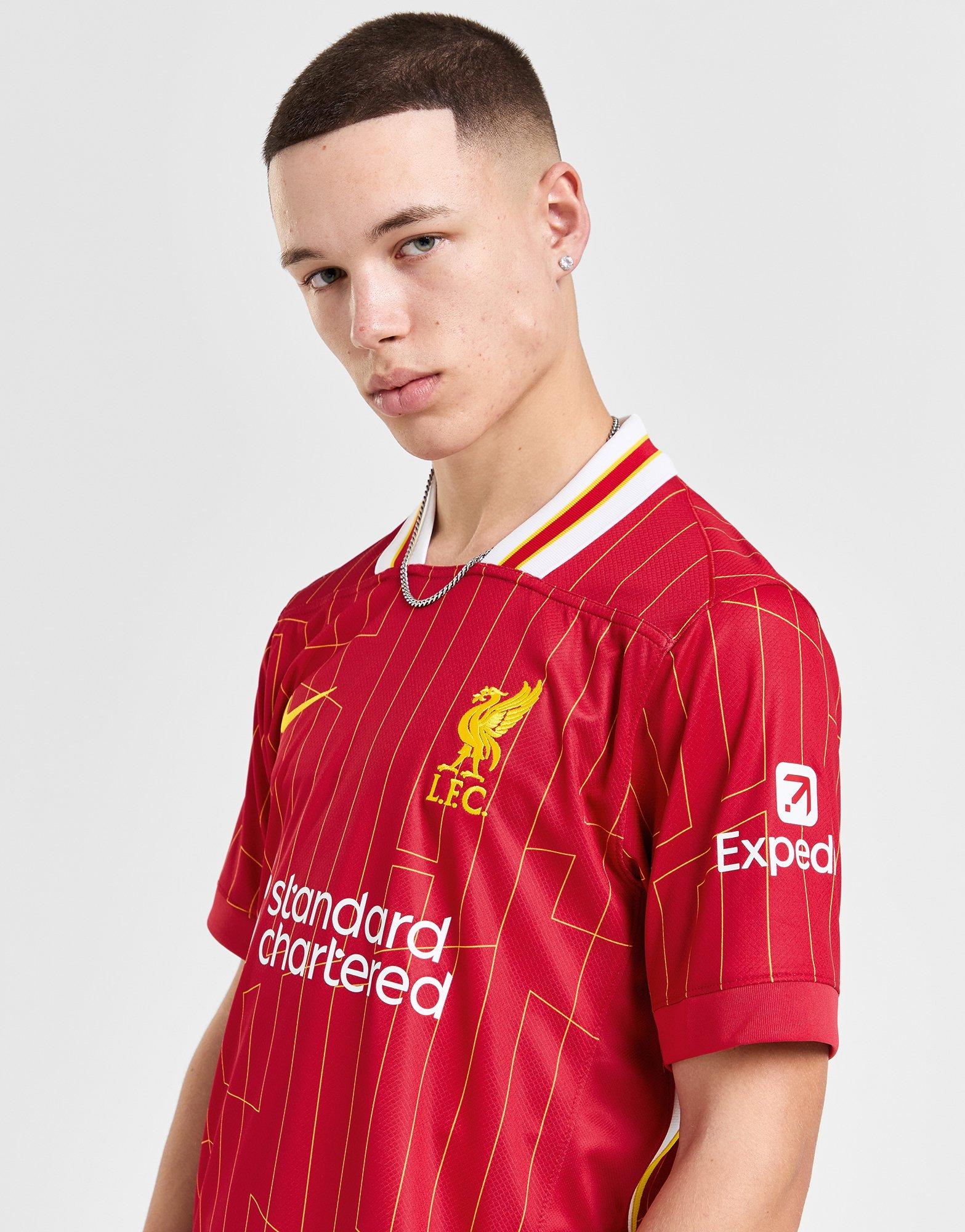 リバプール FC 24/25 シーズン MAC ALLISTER10番長袖シャツ Red Nike Liverpool FC 2024/25 Mac Allister #10 Home Shirt