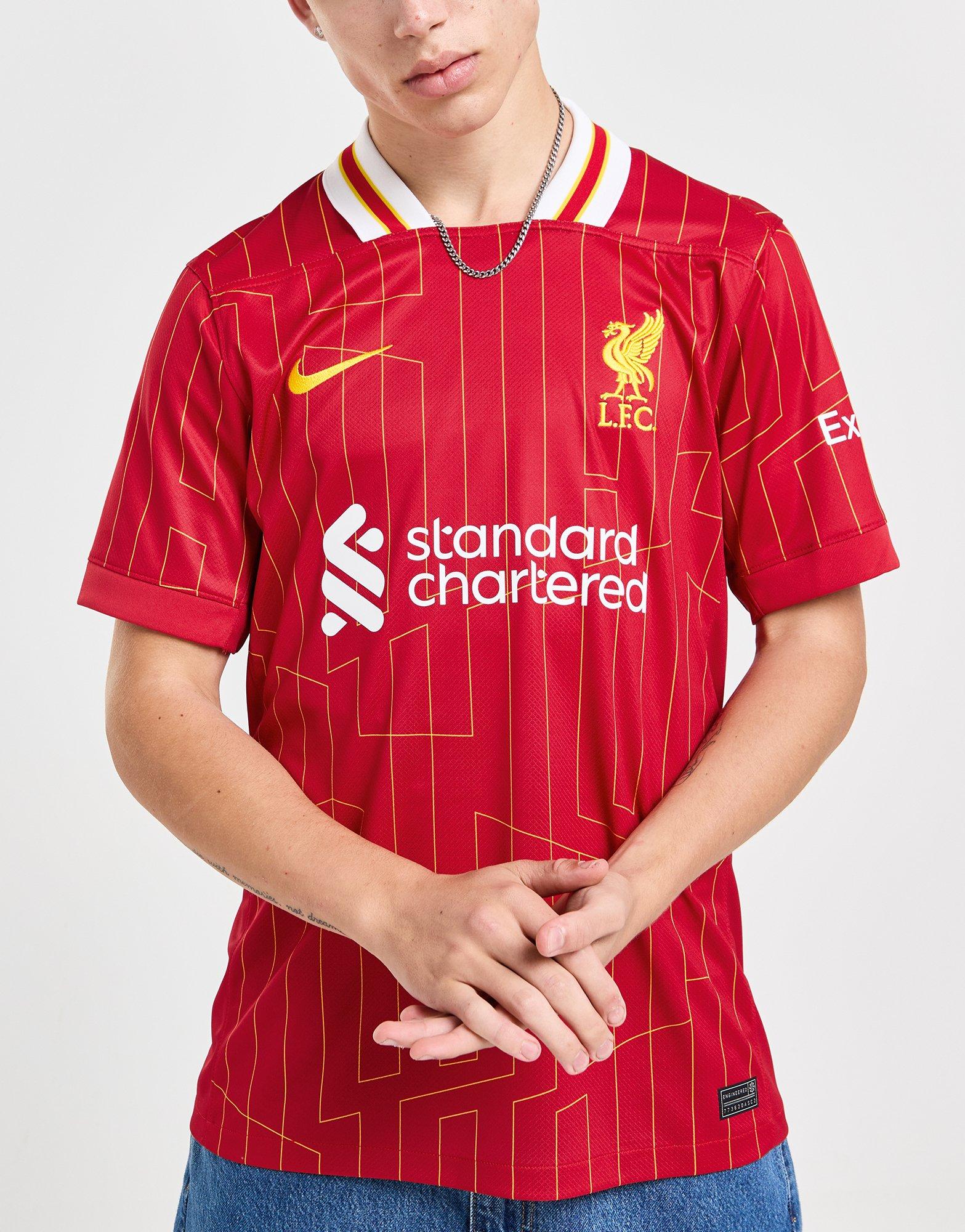 Red Nike Liverpool FC 2024/25 Mac Allister #10 Home Shirt | JD