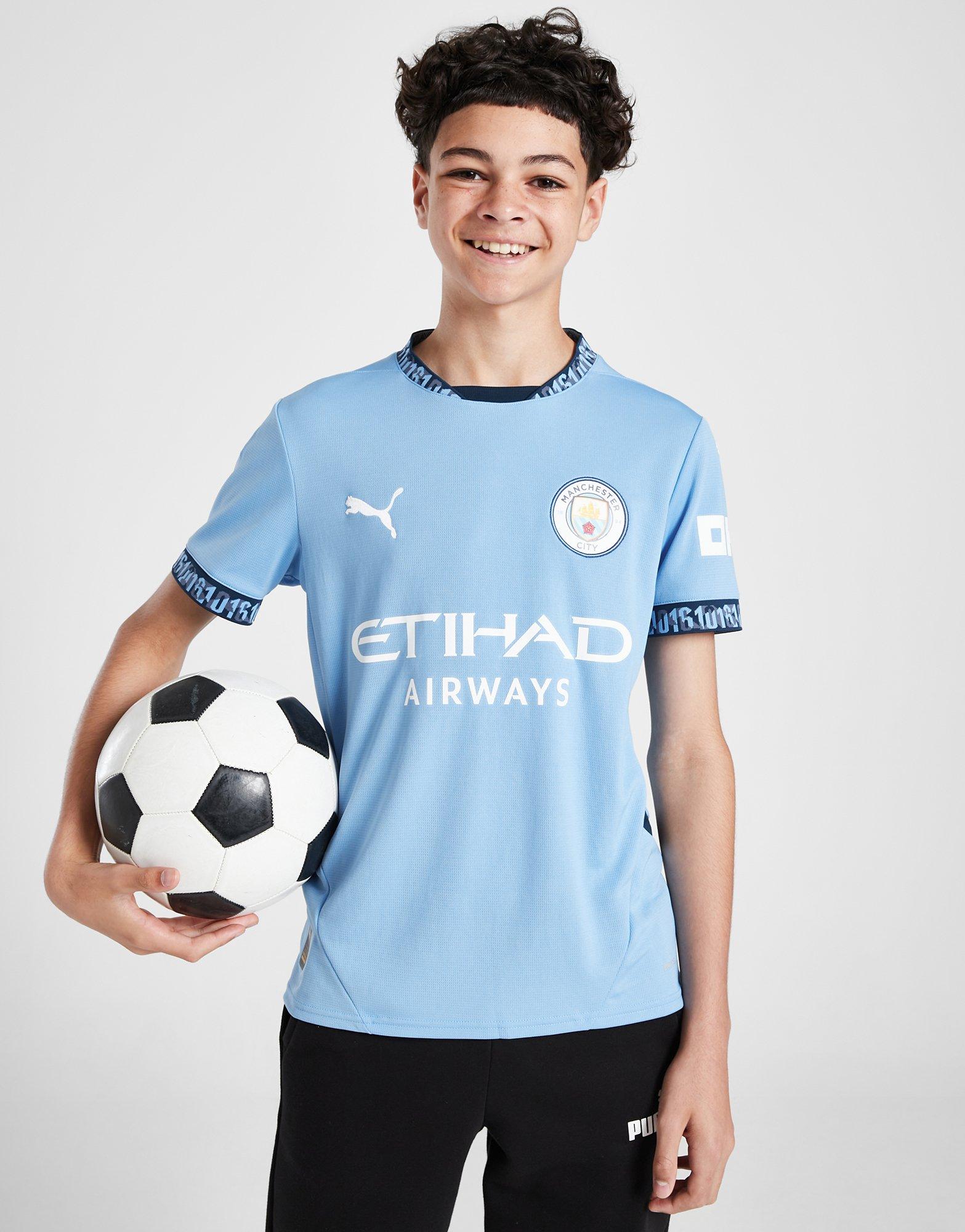 PUMA Manchester City FC 24/25 Haaland #9 Home Shirt Junior's