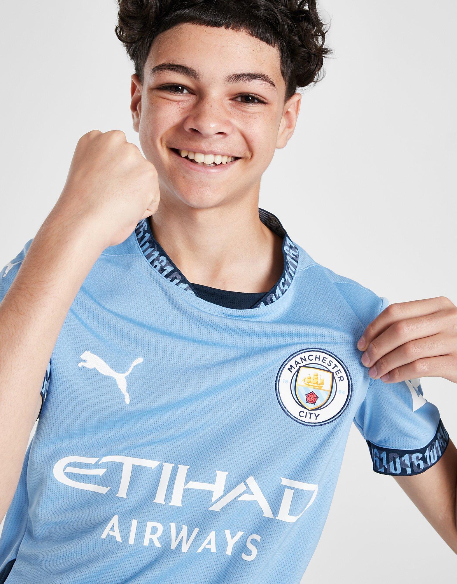 PUMA Manchester City FC 24/25 Haaland #9 Home Shirt Junior's