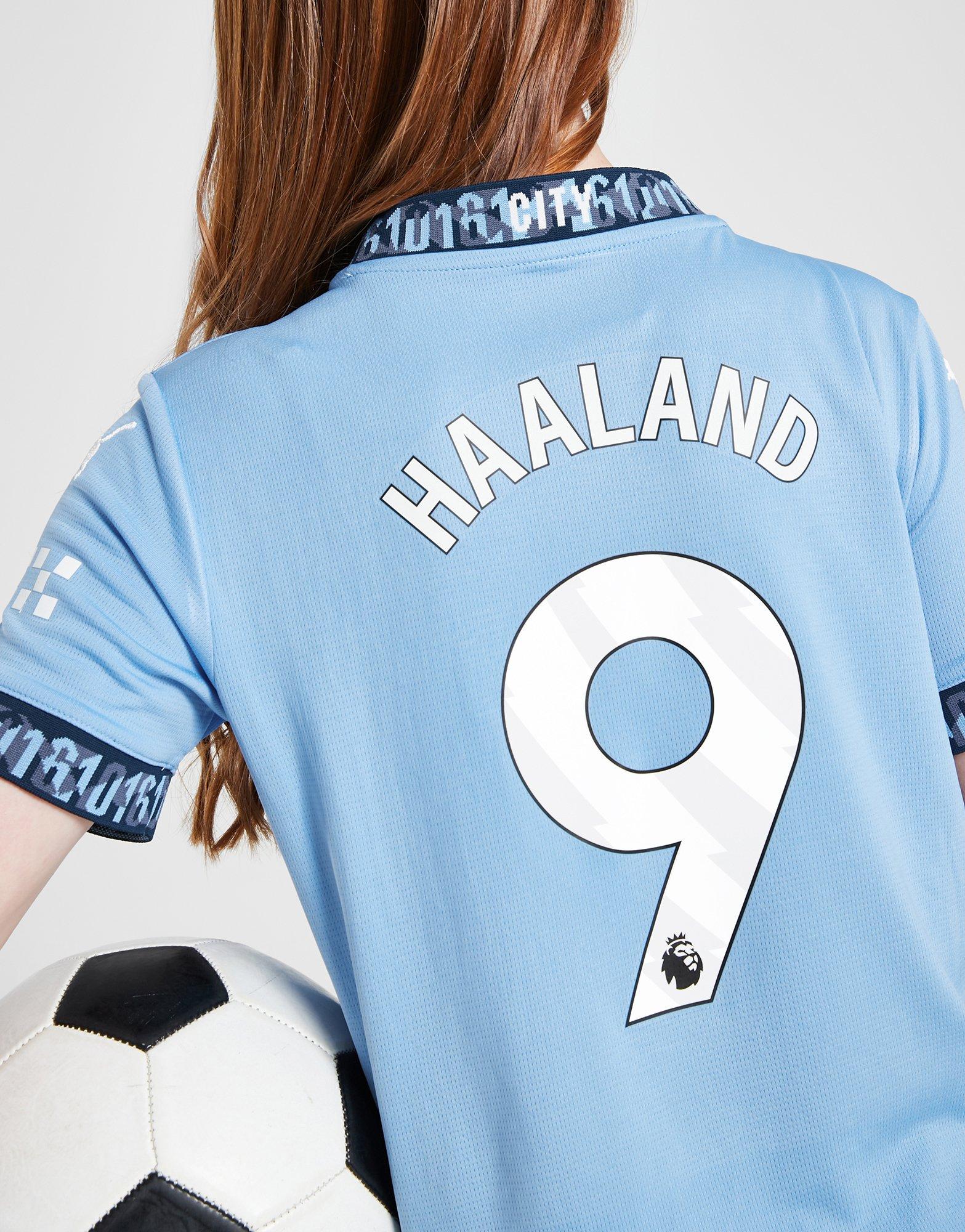 PUMA Manchester City FC 24/25 Haaland #9 Home Shirt Junior's