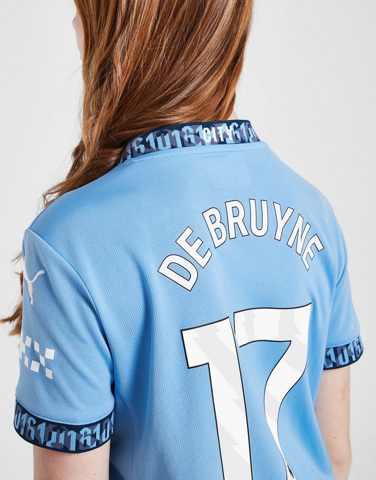 Puma Manchester City 24/25 De Bruyne #17 Home Shirt JR