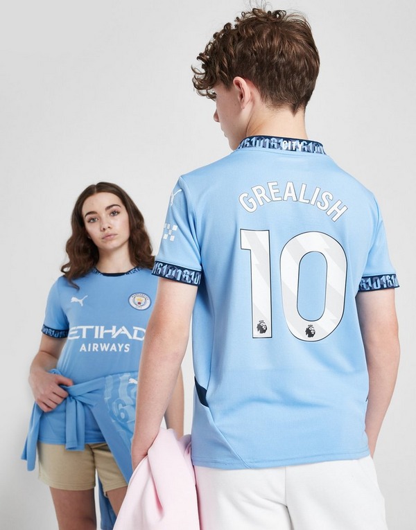 Puma Manchester City 24/25 Grealish #10 Heim Shirt Kinder