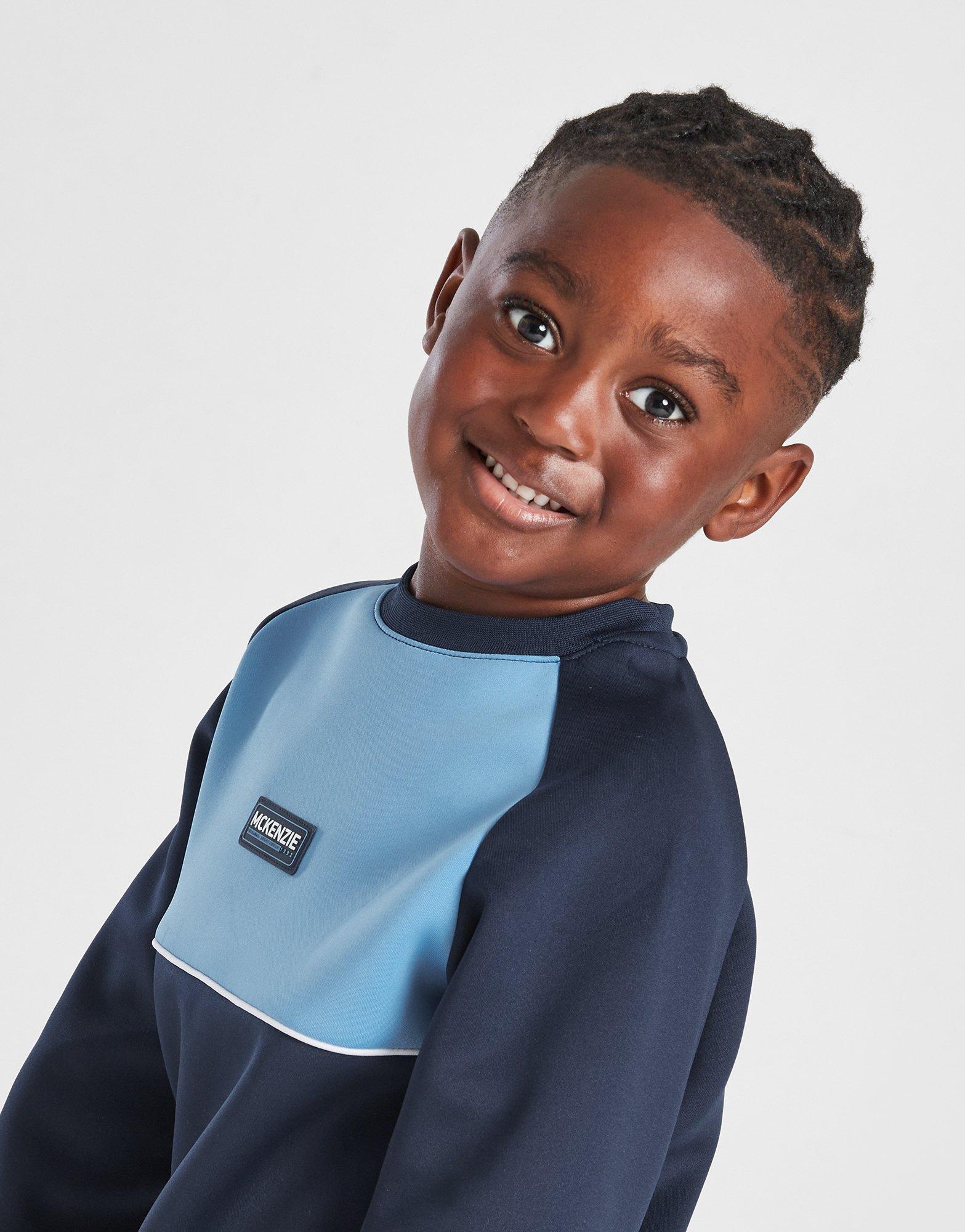 Blue McKenzie Titan Crew Tracksuit Children JD Sports UK