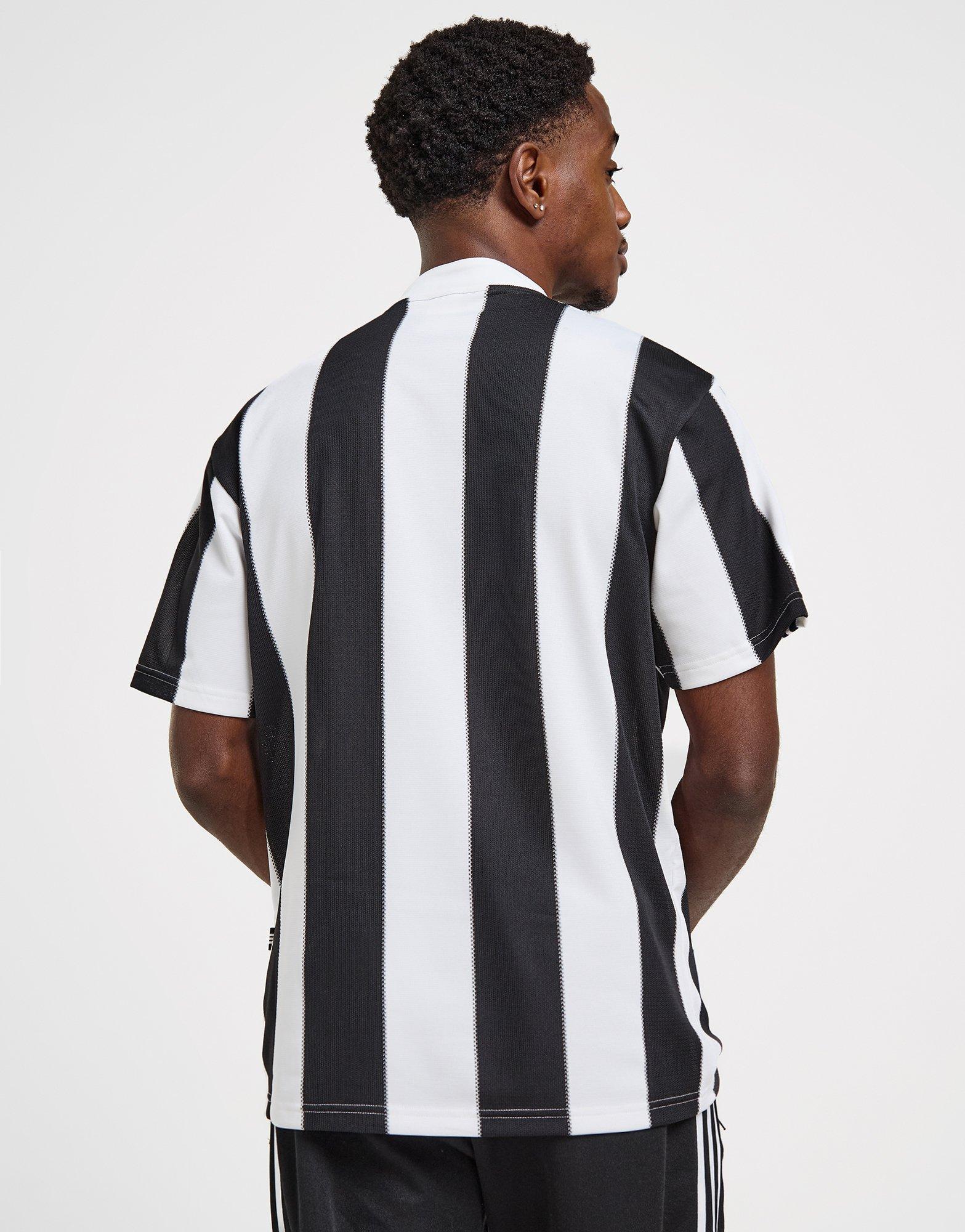 White adidas Newcastle United FC 1995-97 Retro Home Shirt
