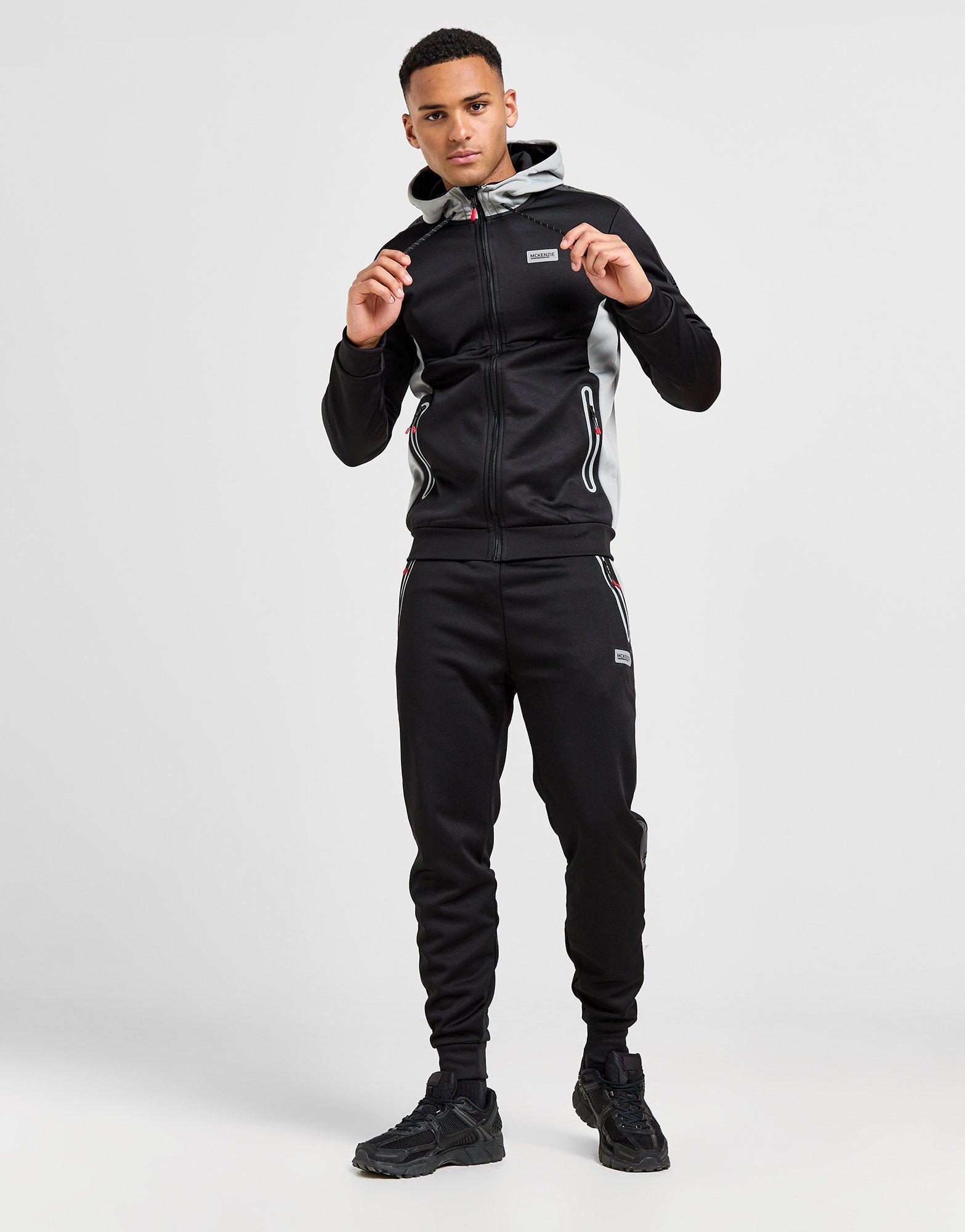 Black McKenzie Montana Poly Fleece Full Zip Hoodie - JD Sports Global