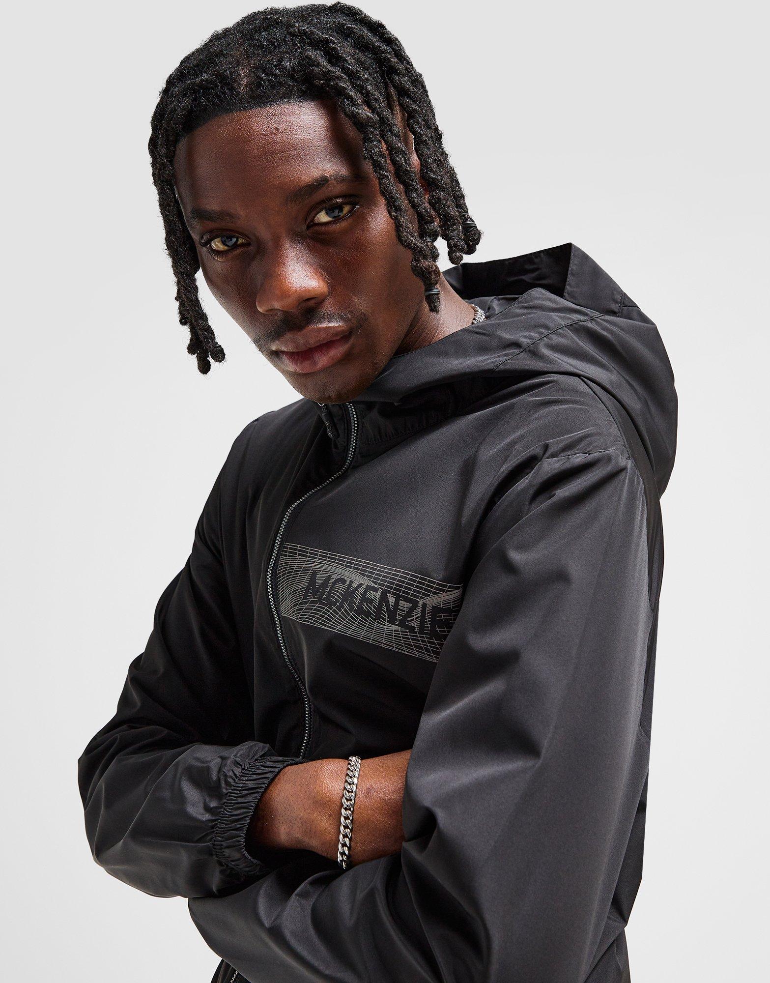 McKenzie Hoxton Woven Full Zip Hoodie