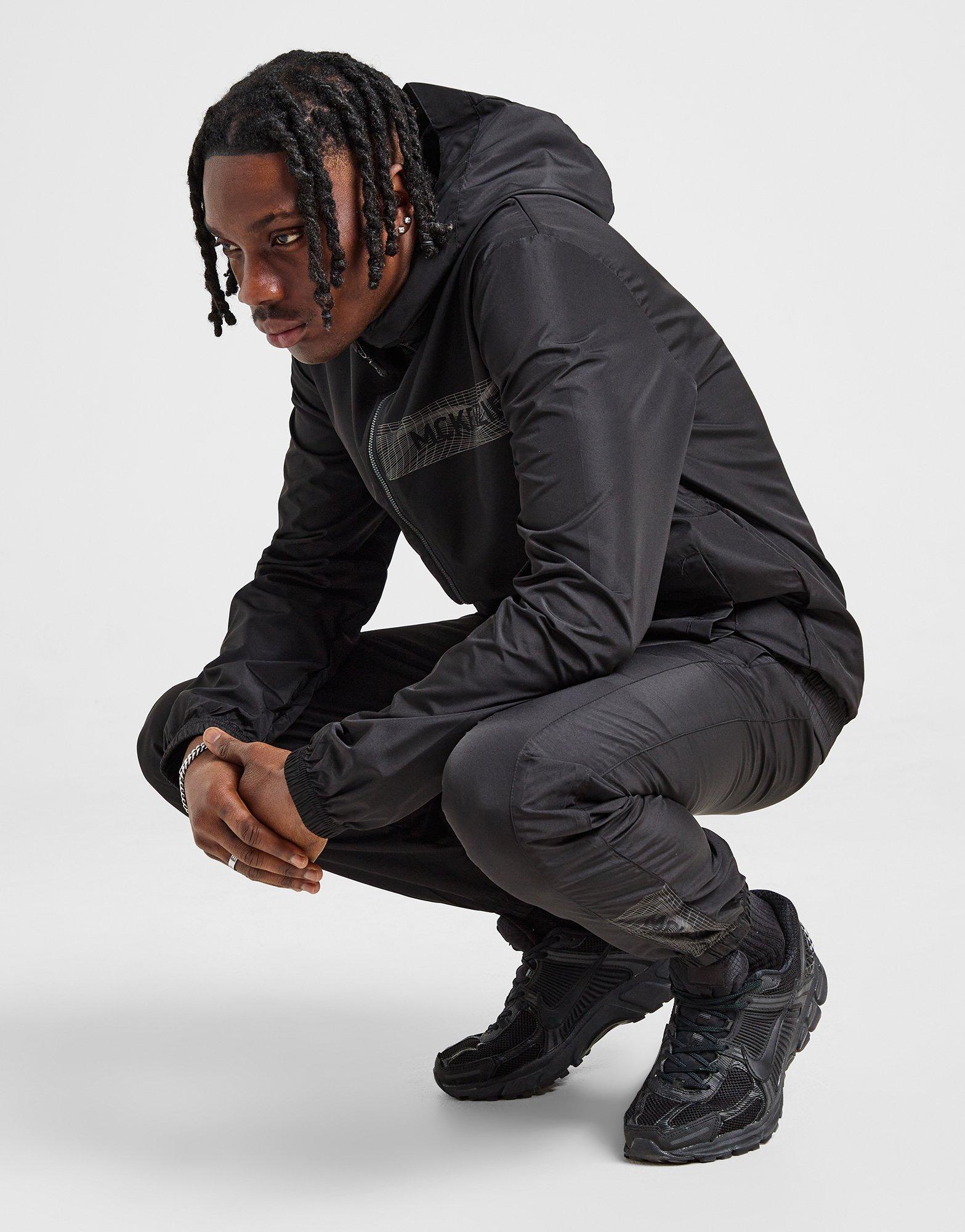 McKenzie Hoxton Woven Full Zip Hoodie