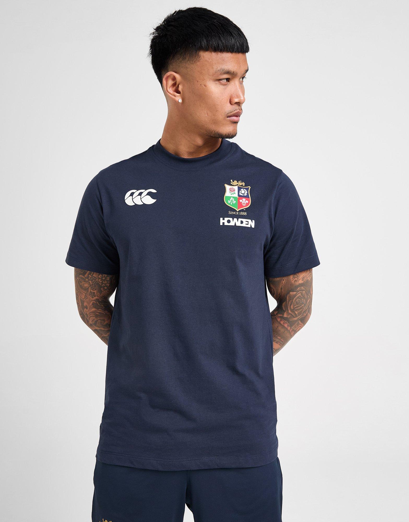 Blue Canterbury British & Irish Lions 2025 T-Shirt - JD