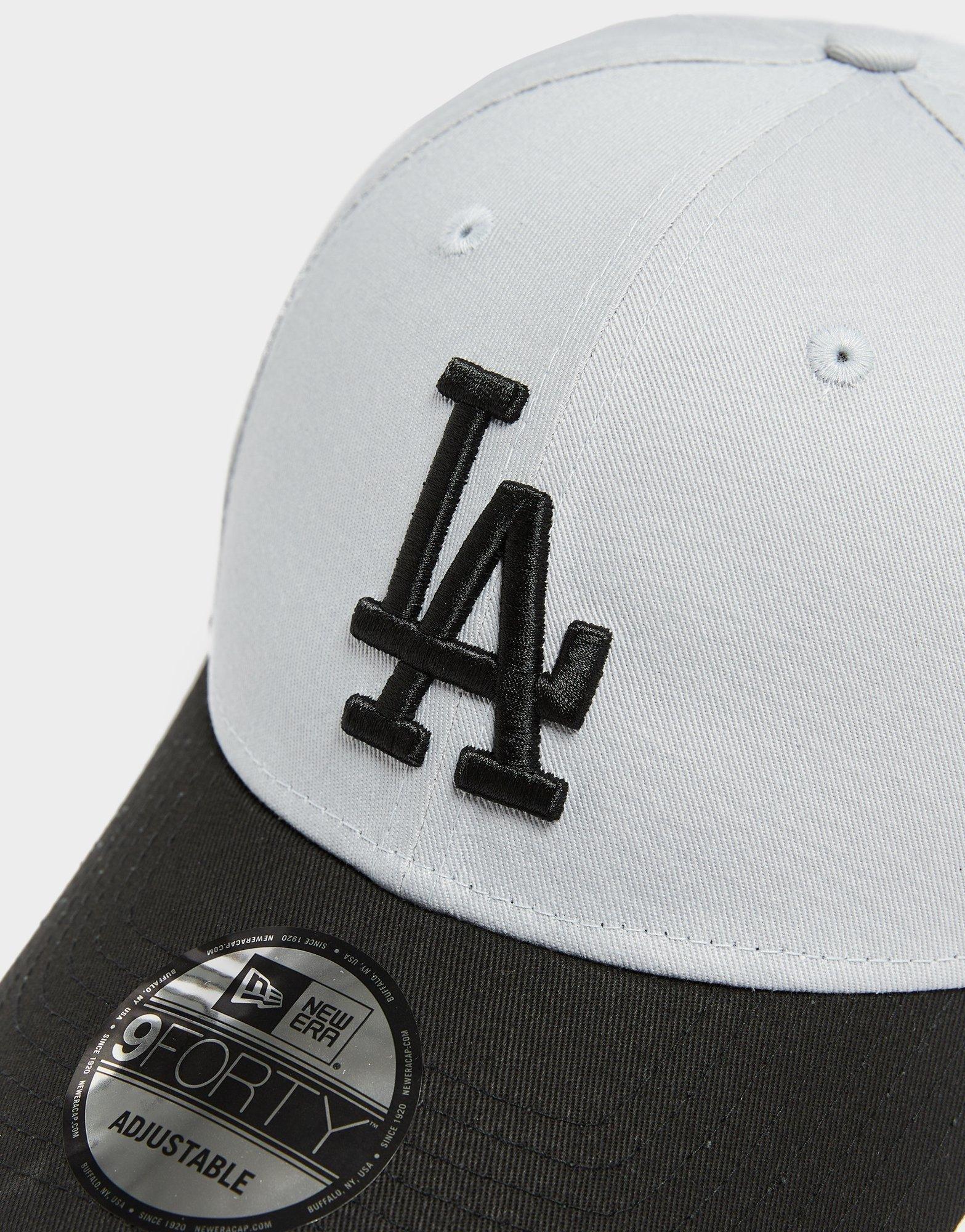 Grey New Era MLB LA Dodgers 9FORTY Cap - JD Sports Global