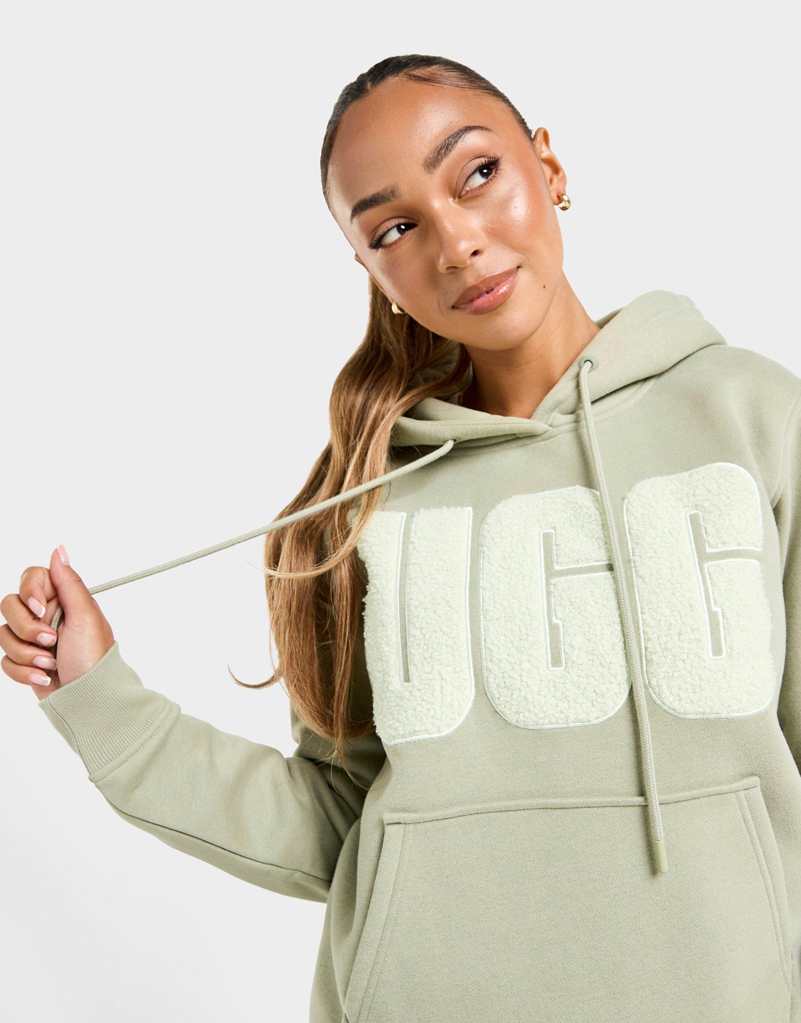 UGG Fuzzy Logo Hoodie