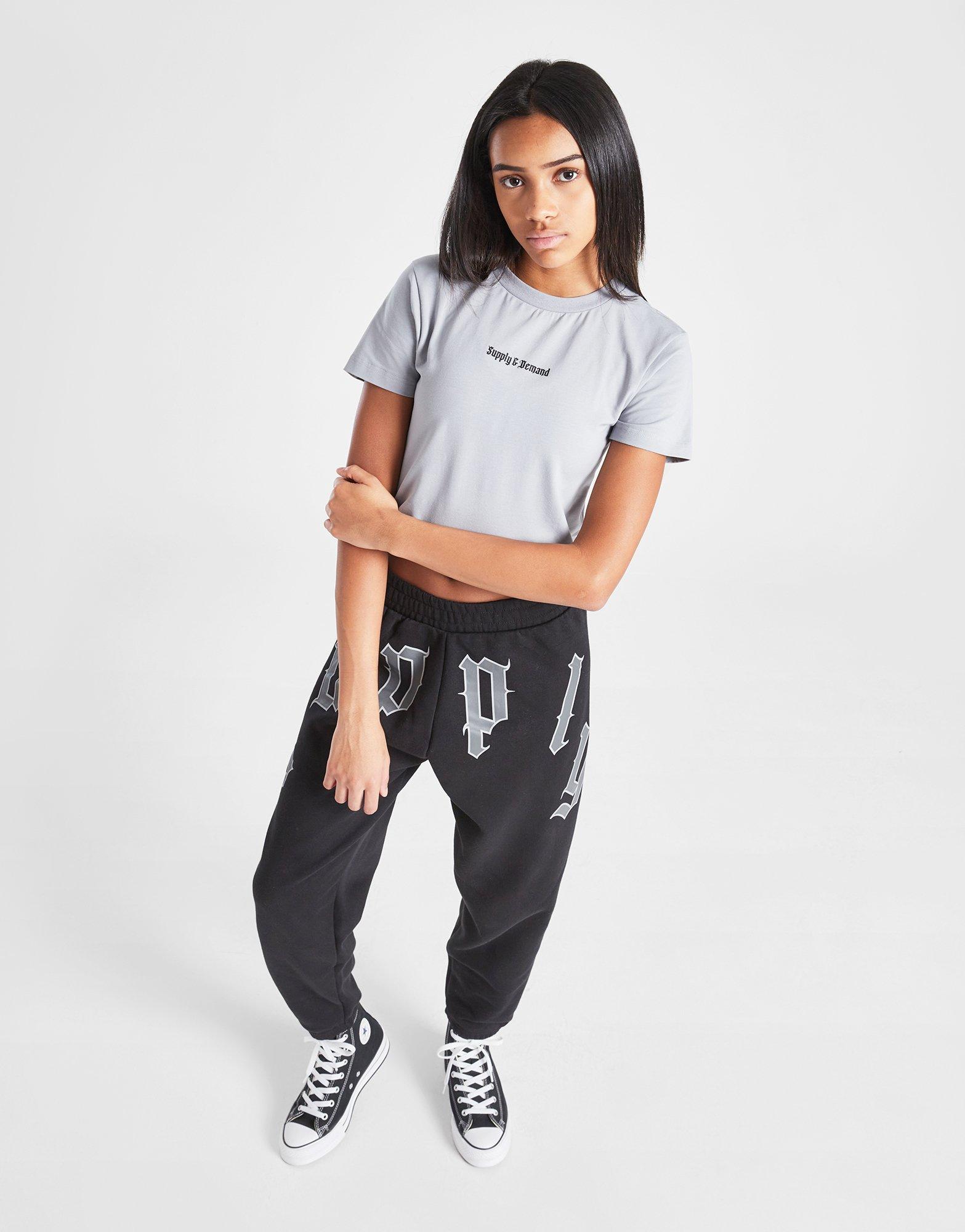 Supply & Demand Girls' Brook Slim T-Shirt Junior