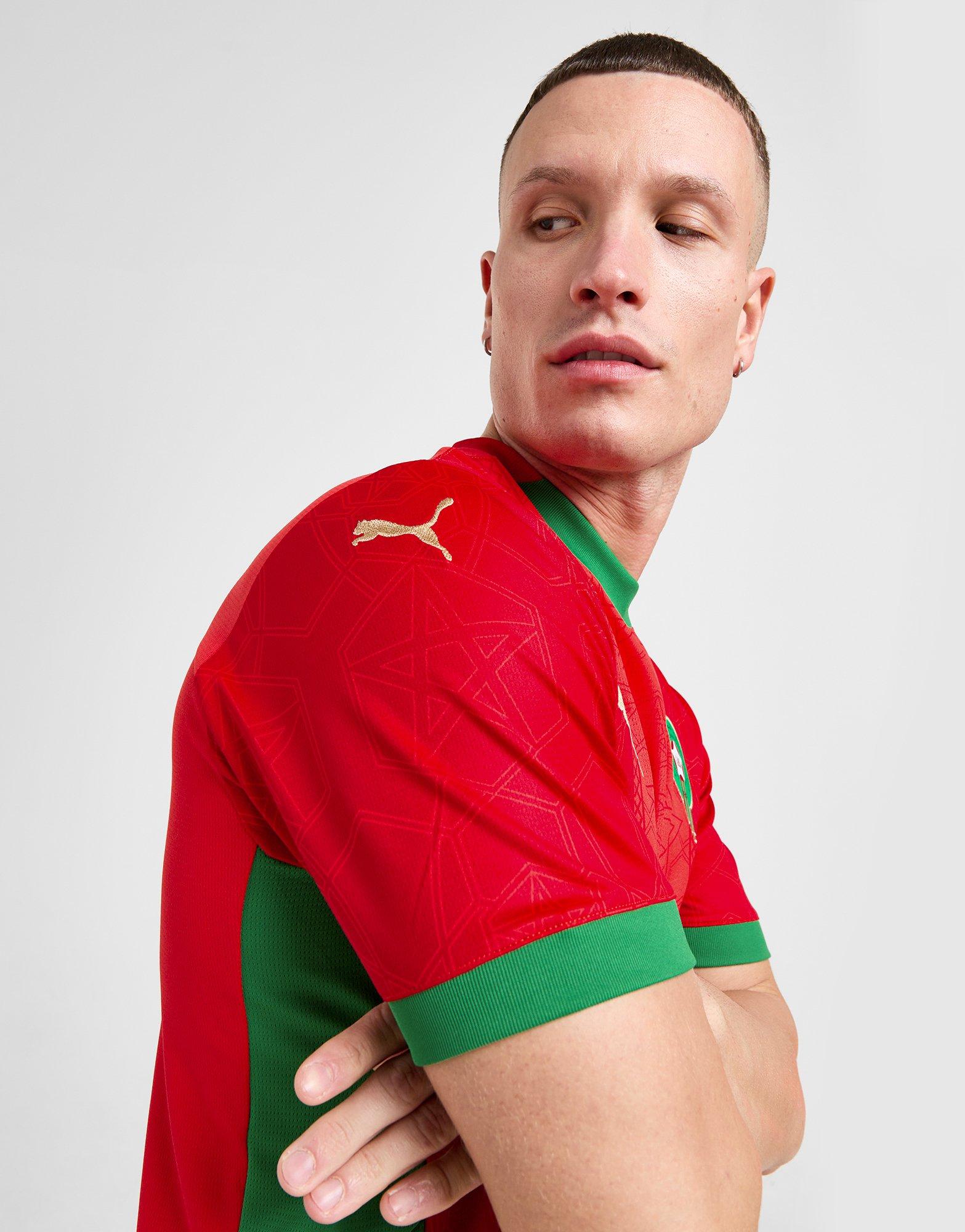 Red PUMA Morocco 2025 Home Shirt JD Sports UK