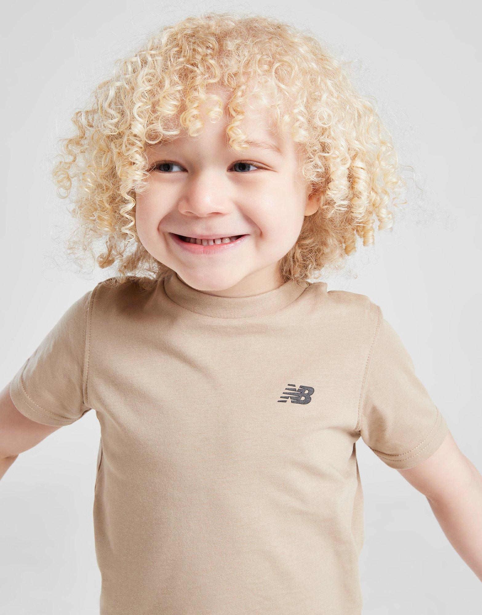 New Balance Linear T-Shirt/Shorts Set Infant