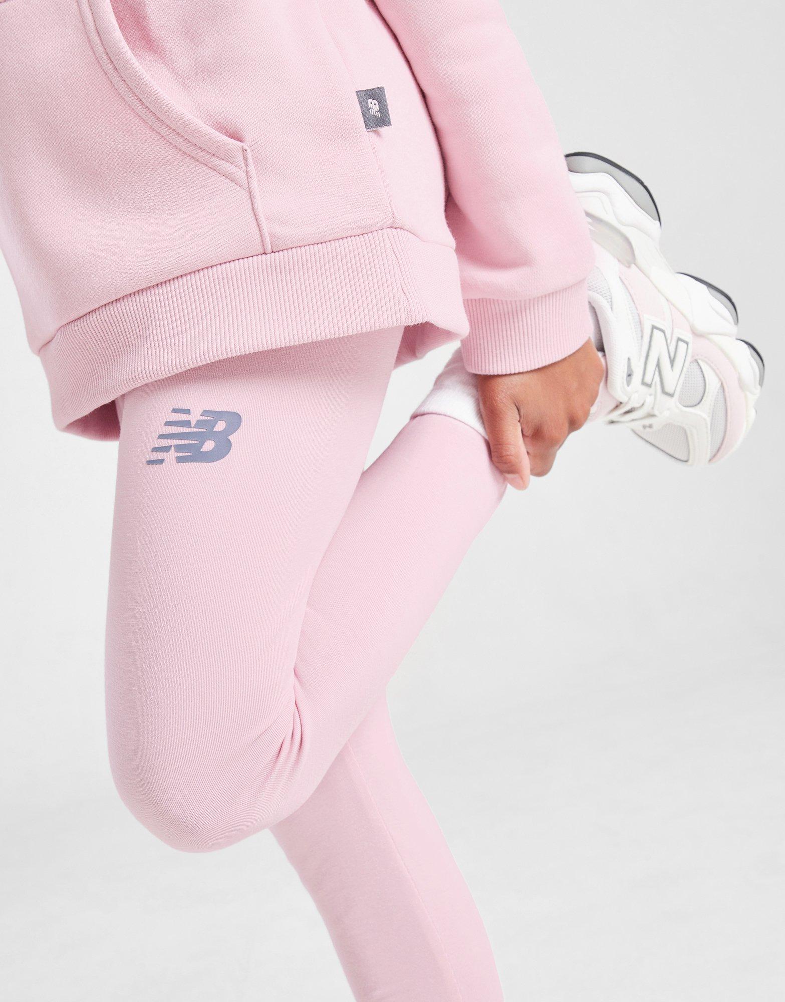 New Balance Girls' Arch Logo Hoodie/Leggings Set Children