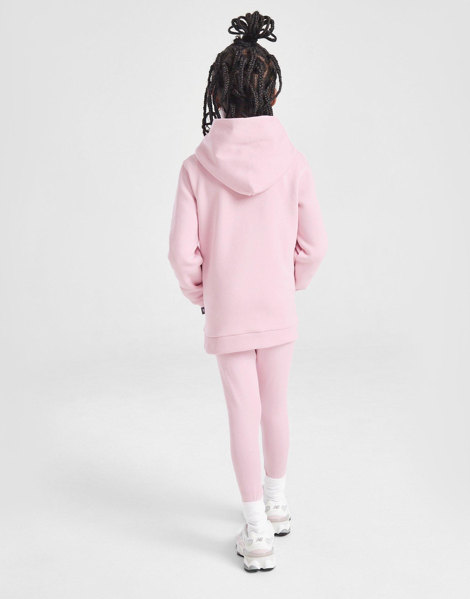 New Balance Girls' Arch Logo Hoodie/Leggings Set Children