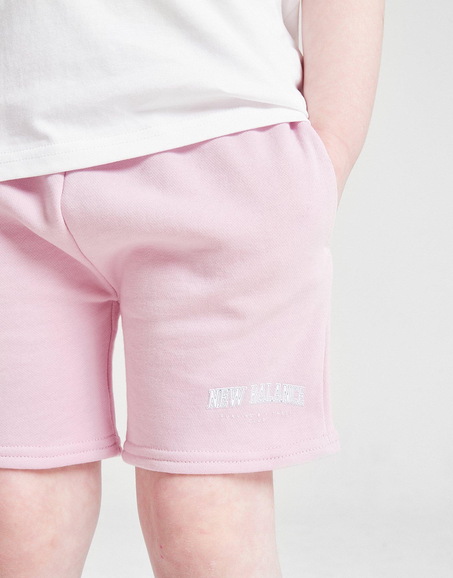 New Balance Girls' Arch Logo T-Shirt/Shorts Children