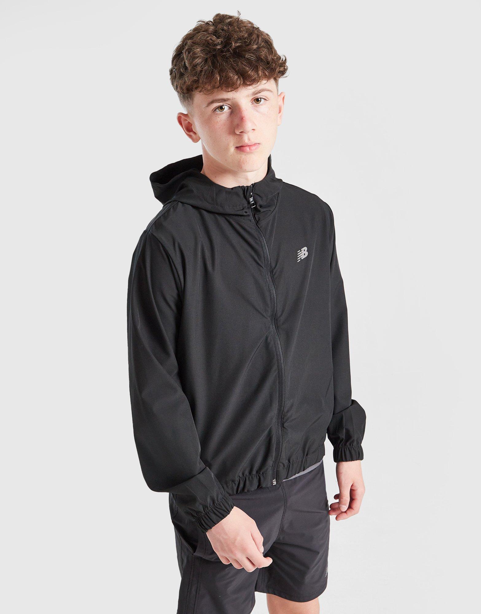 New Balance Woven Hooded Jacket Junior