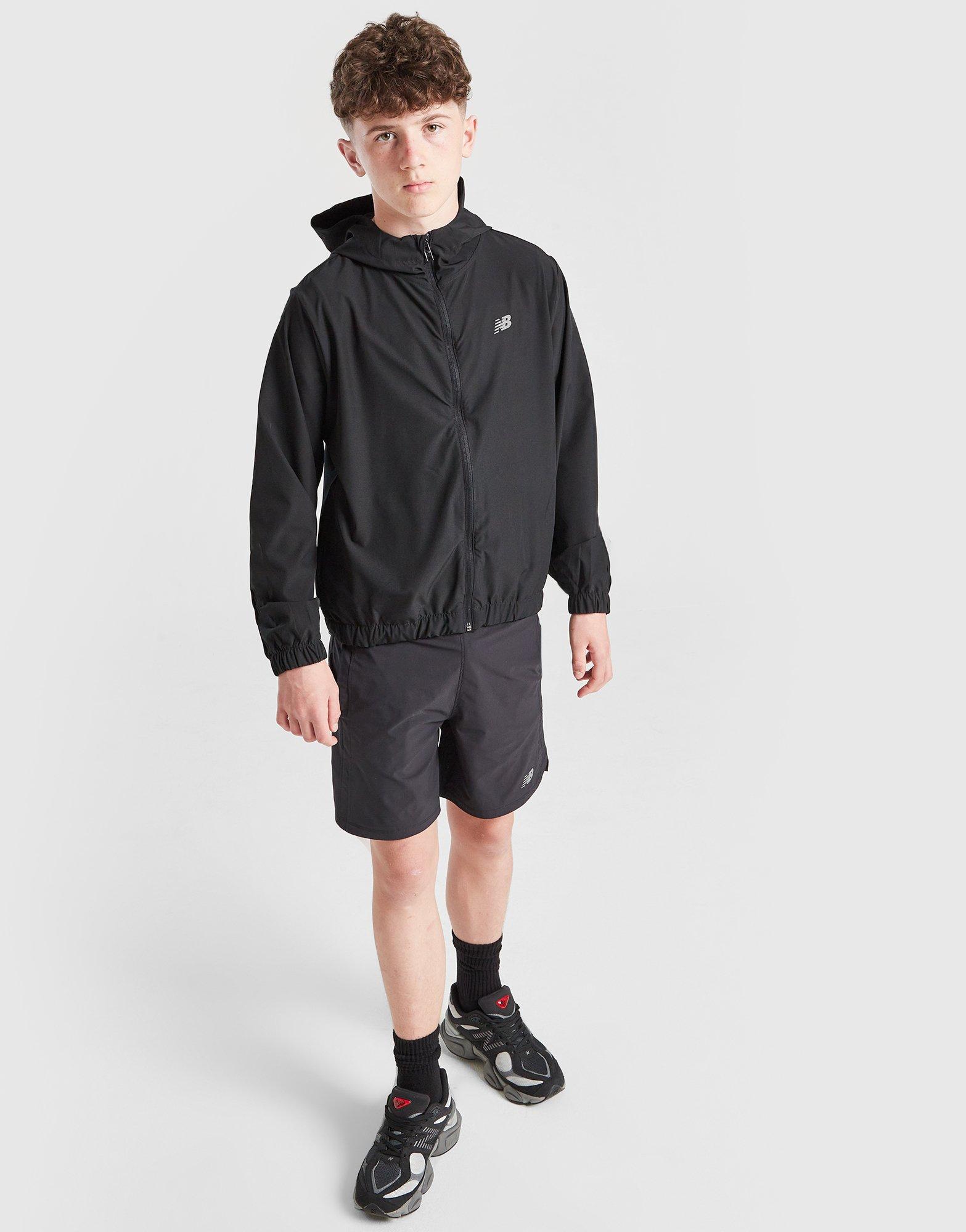 New Balance Woven Hooded Jacket Junior