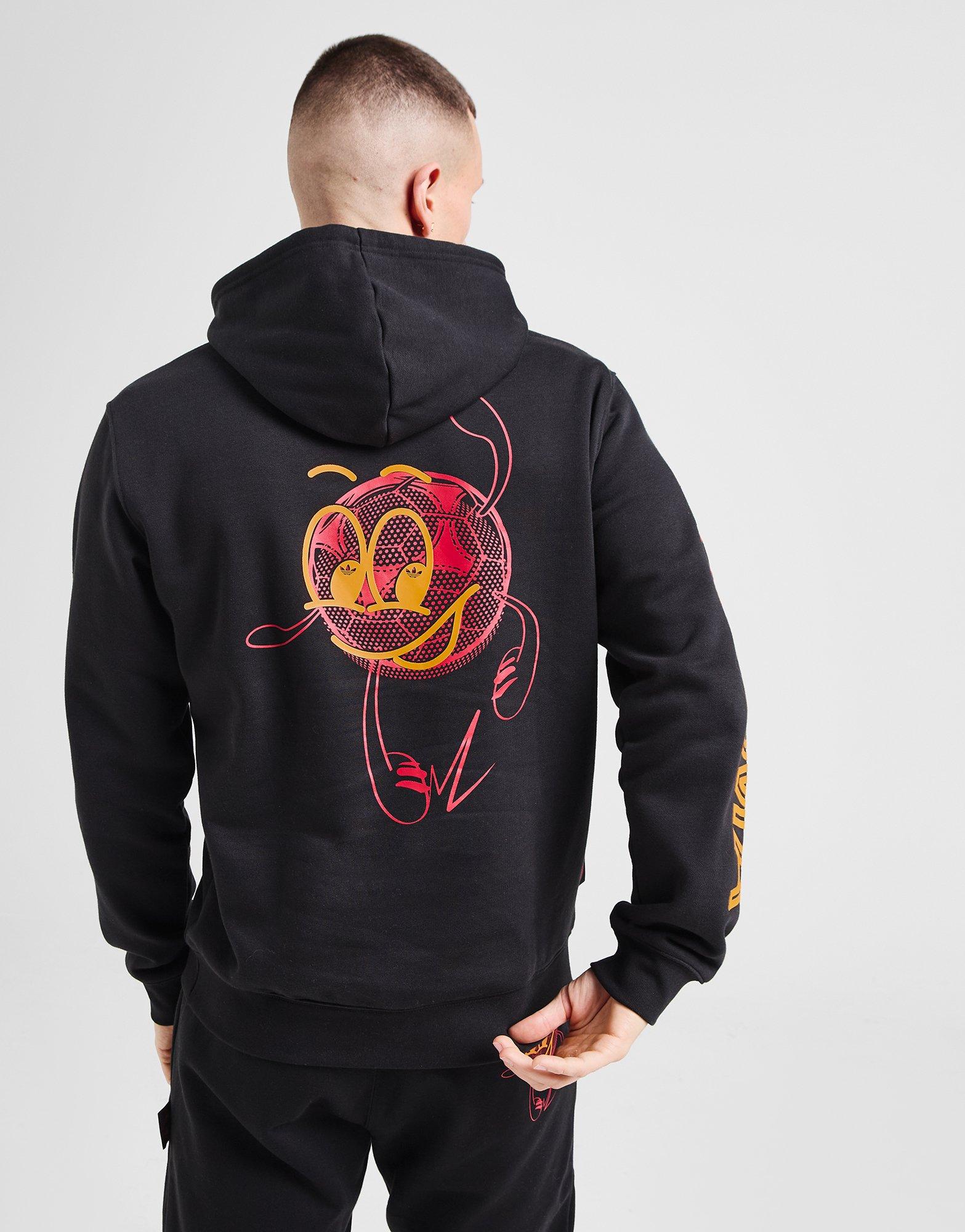 adidas◆AS Roma Graphic Hoodie ローマ ロゴ フーディ パーカー ASローマ☆アディダス☆オリジナル☆AS Roma Graphic Hoodie