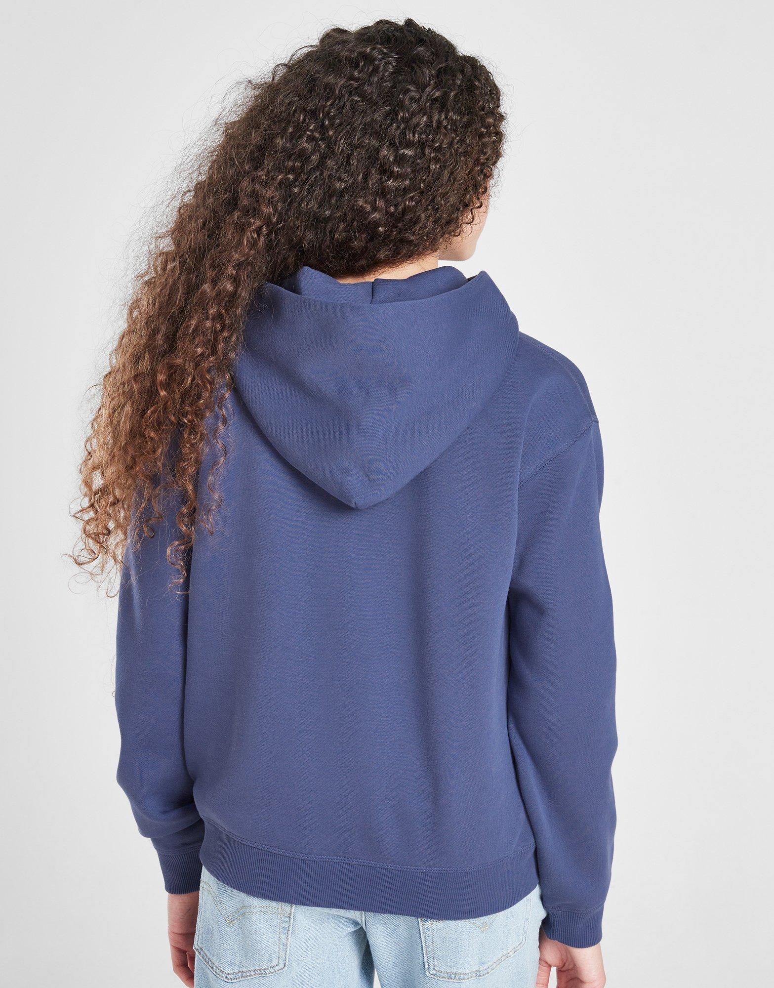 New Balance Girls' Arch Logo Full Zip Hoodie Kinder