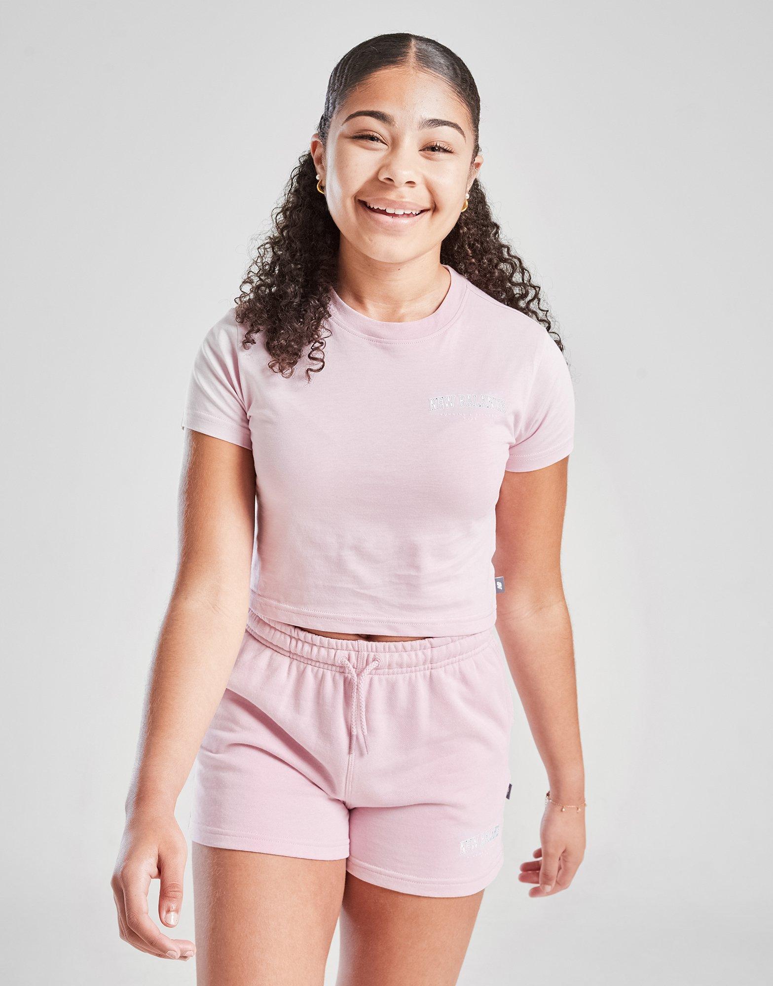 New Balance Girls' Arch Logo T-Shirt Junior