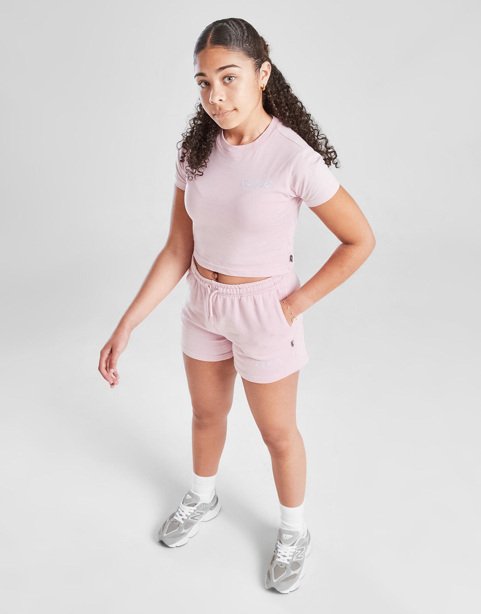 New Balance Girls' Arch Logo T-Shirt Junior