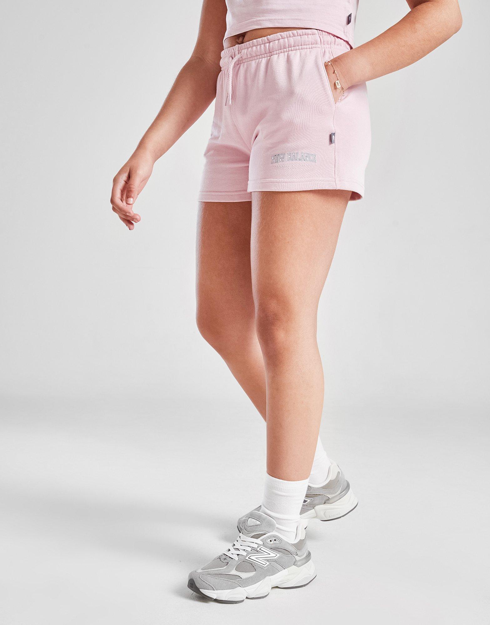New Balance Girls' Arch Logo Shorts Junior