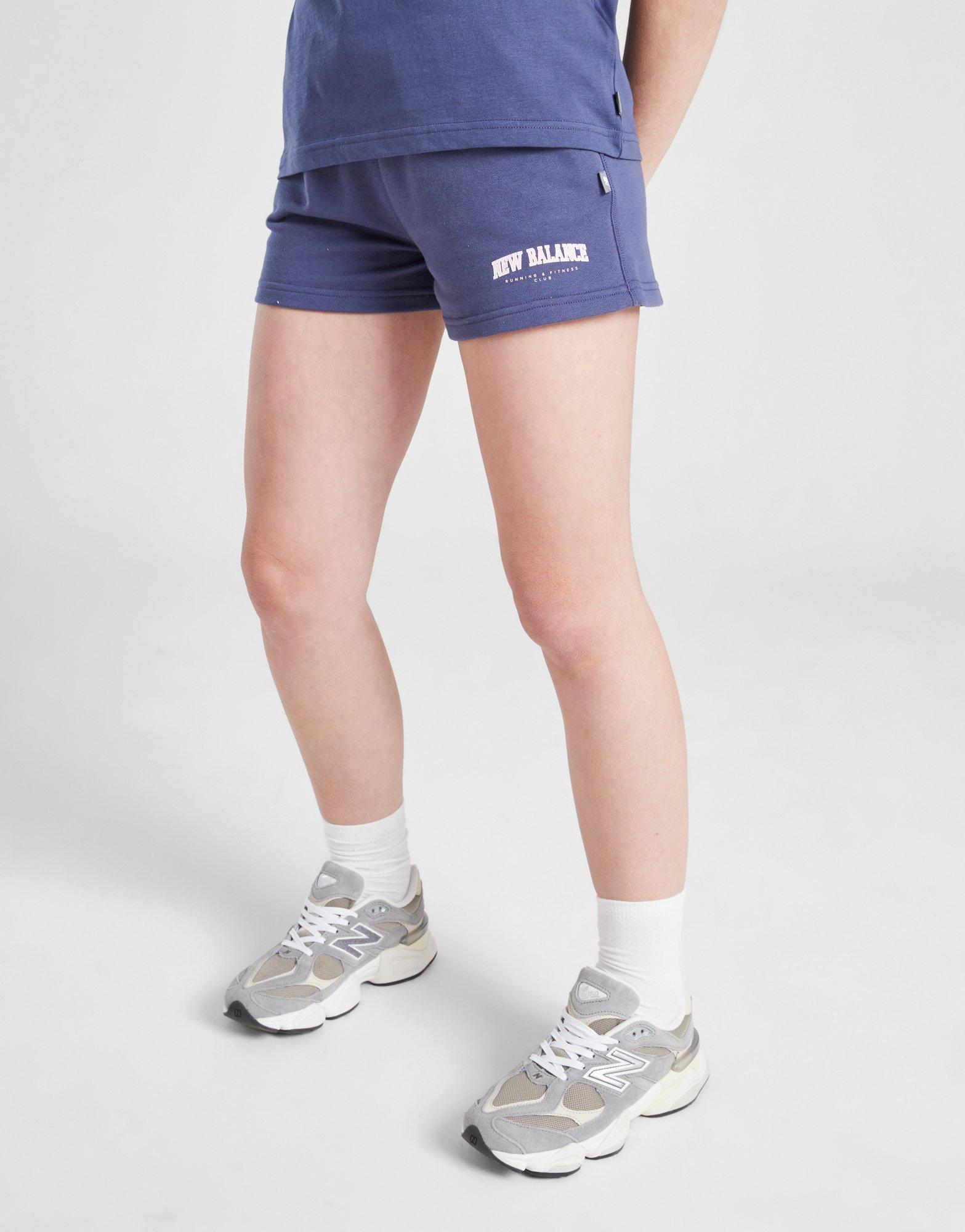 New Balance Girls' Arch Logo Shorts Junior