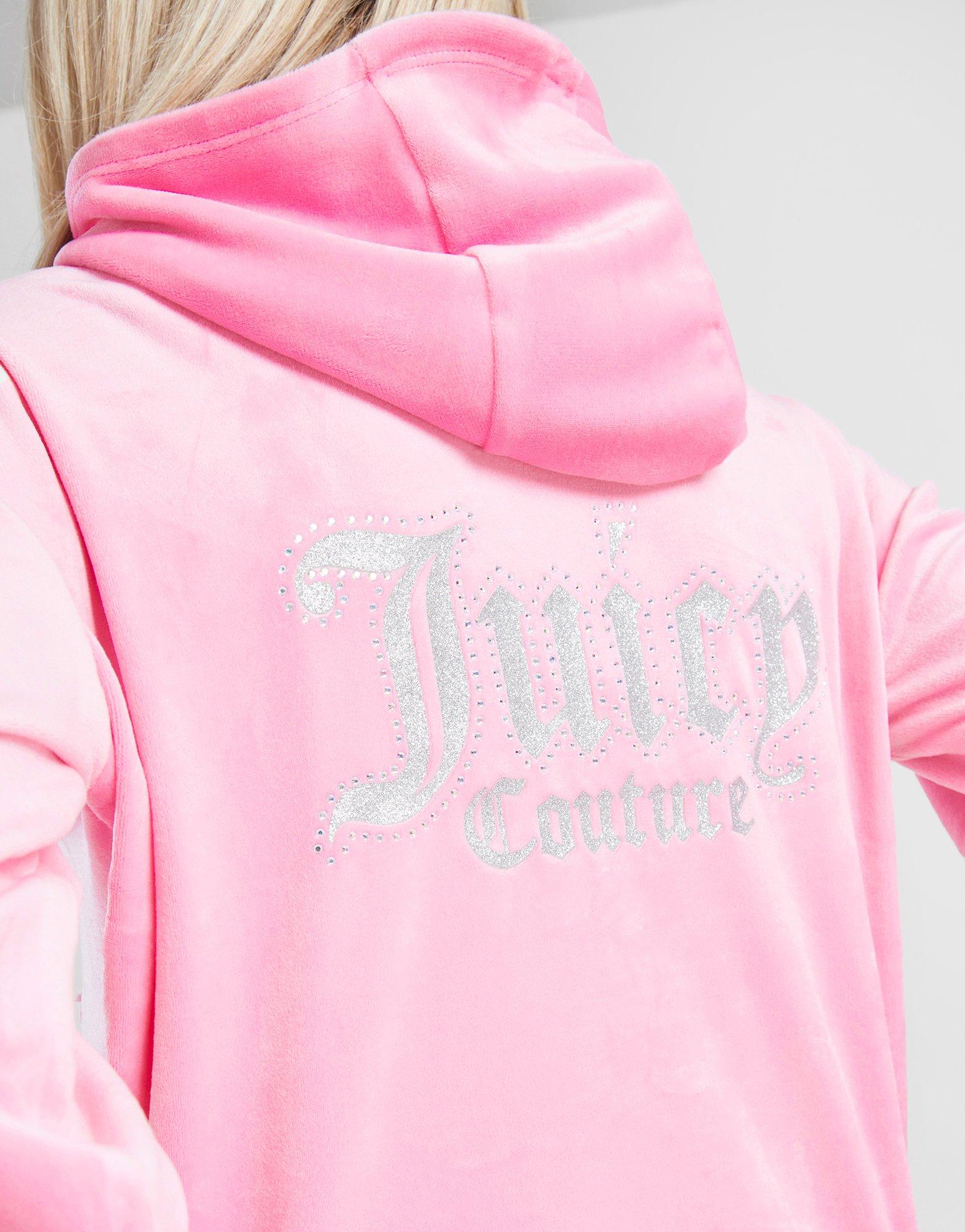 Juicy Couture フリースパーカー ピンク Juicy Couture フリースパーカー ピンク