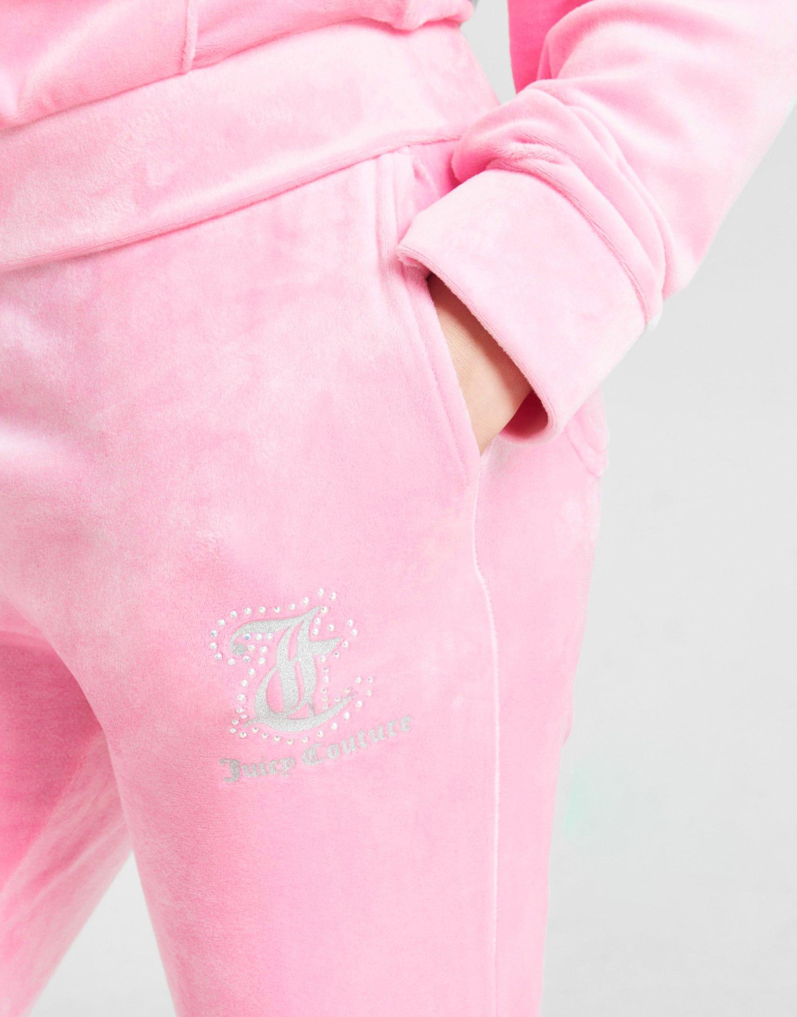 JUICY COUTURE Girls' Crop Full Zip Flare Tracksuit Junior