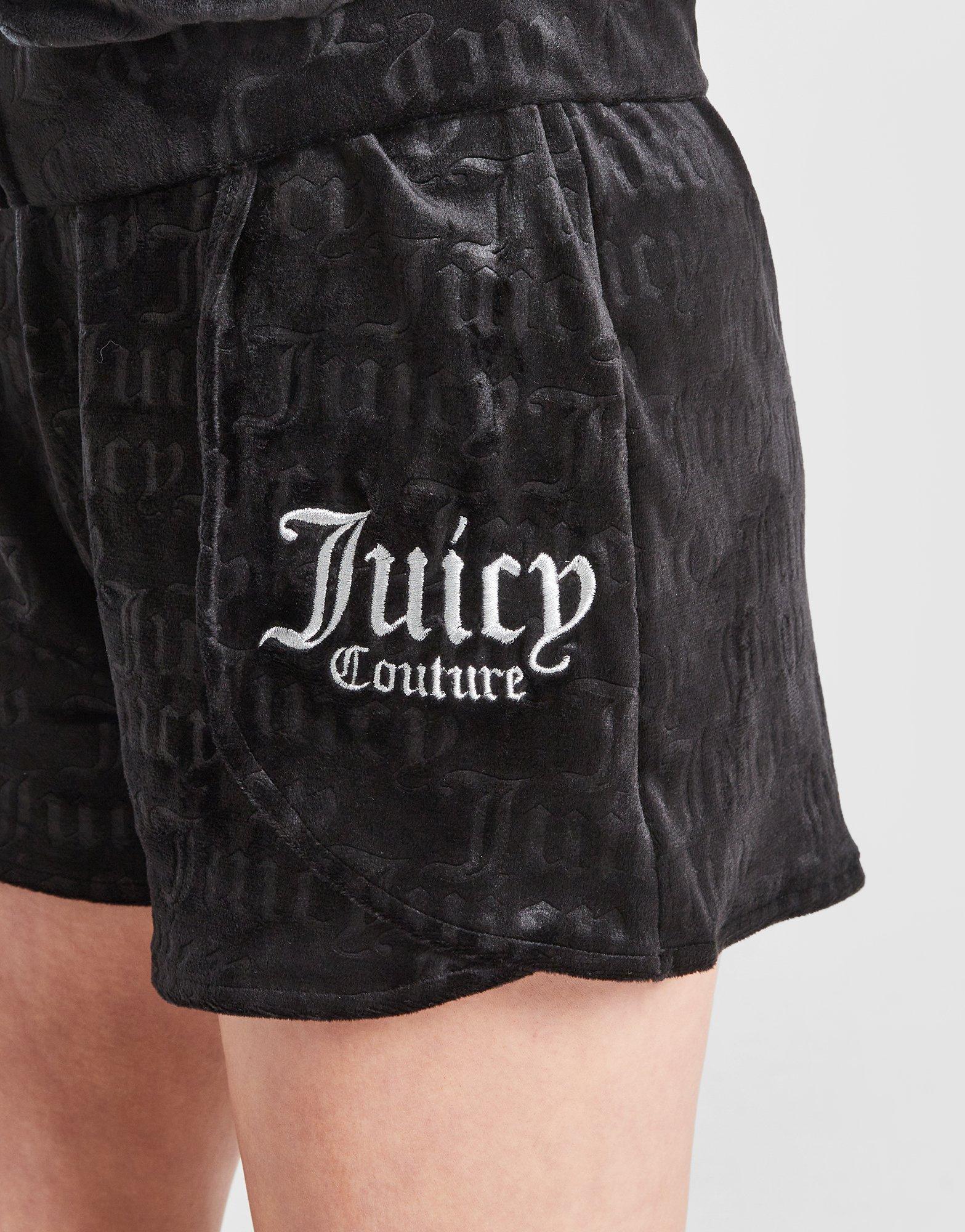 JUICY COUTURE Girls' Full Zip Hoodie Shorts Tracksuit Junior