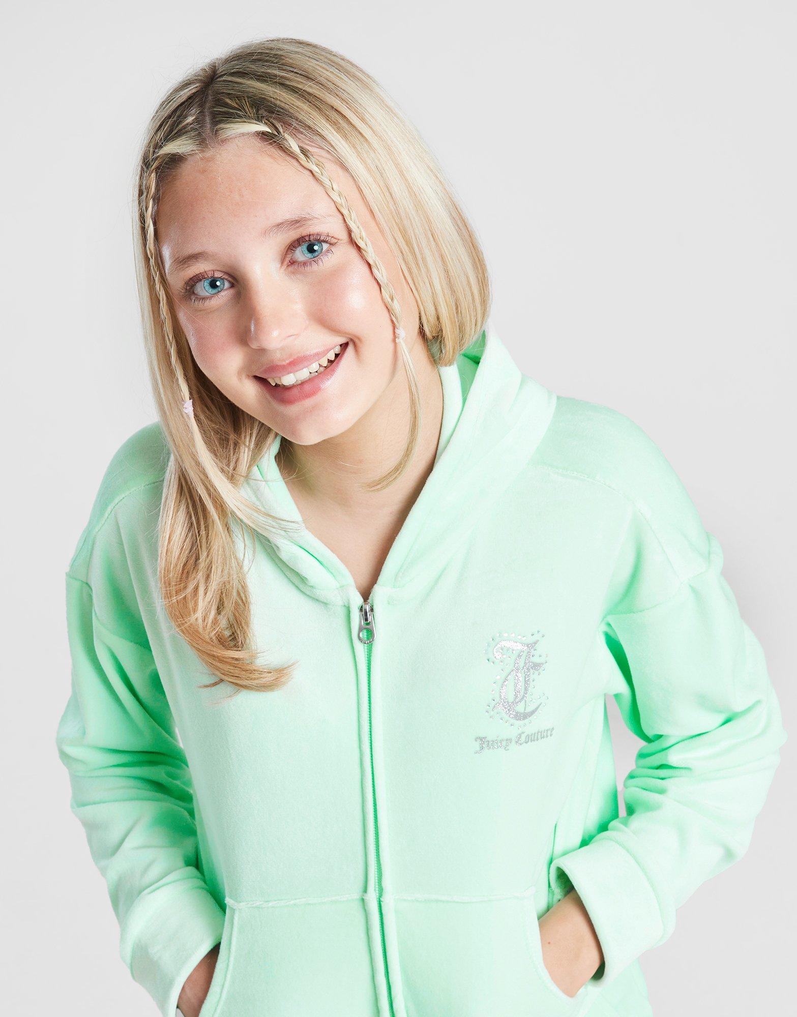 JUICY COUTURE Girls' Full Zip Cuffed Tracksuit Junior