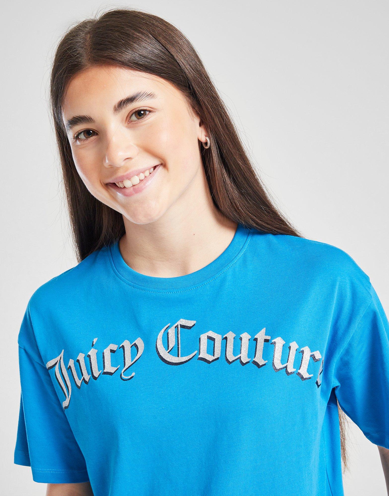 JUICY COUTURE Girls' Boxy T-Shirt/Shorts Set Junior