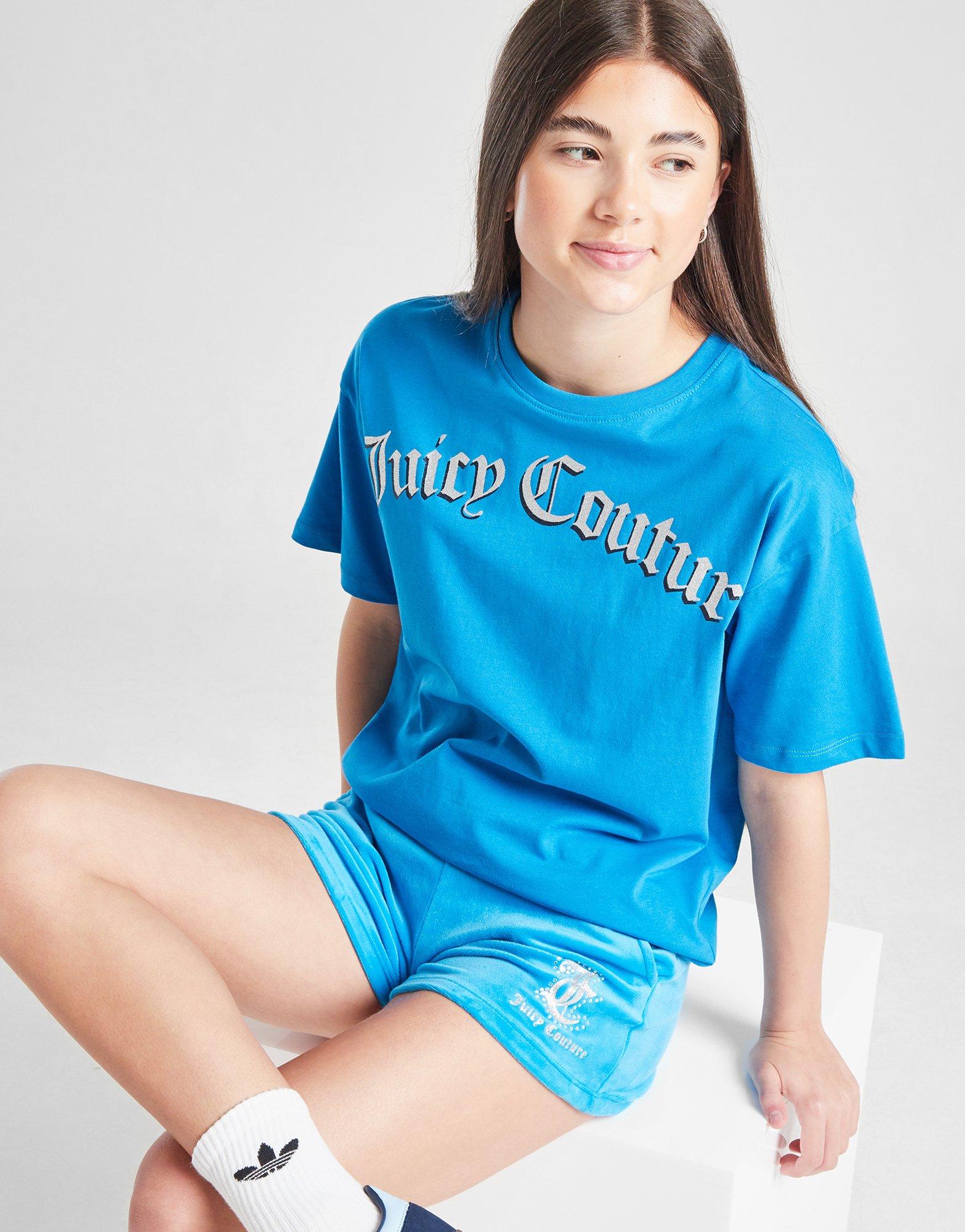 JUICY COUTURE Girls' Boxy T-Shirt/Shorts Set Junior