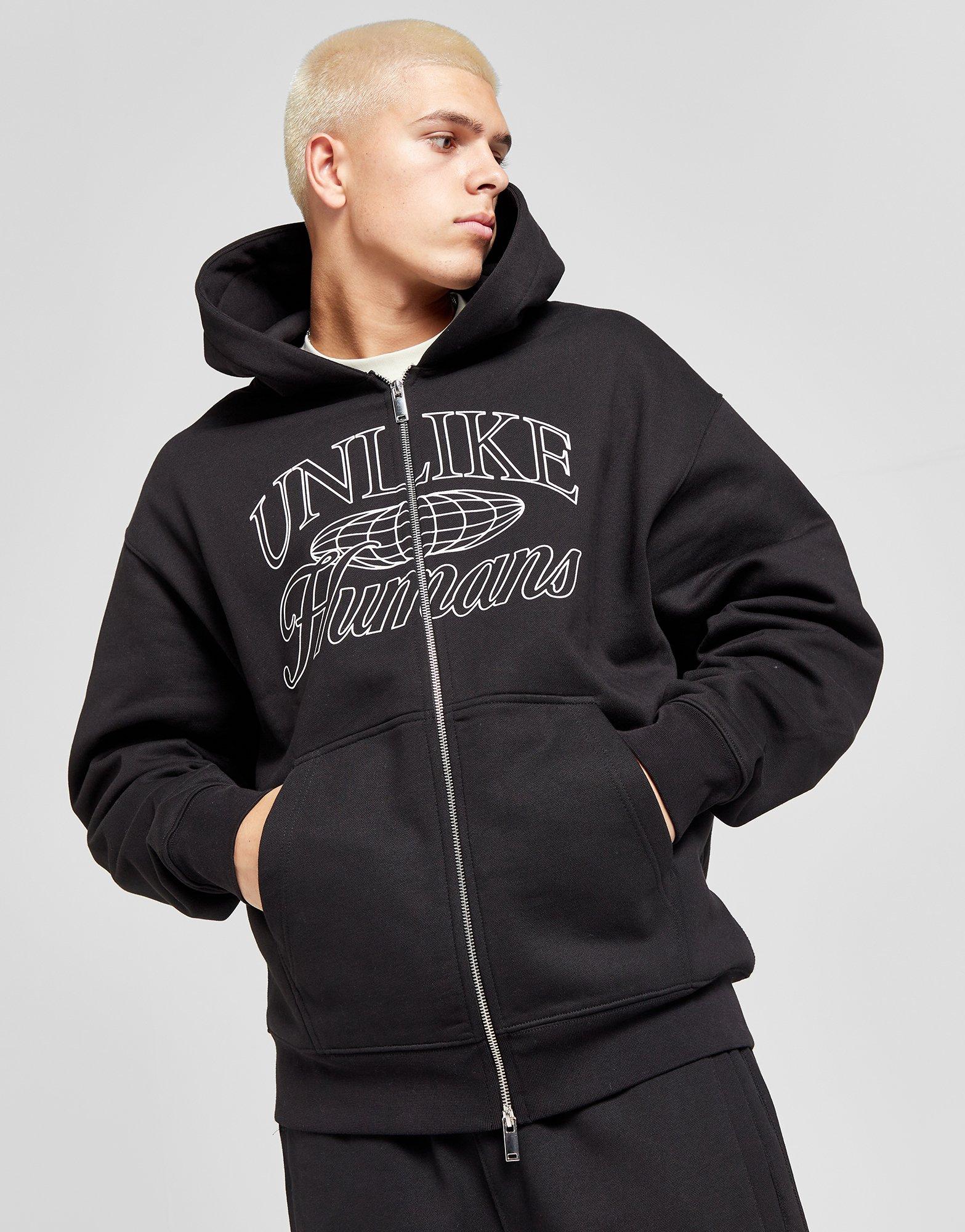 Unlike Humans International Zip Through Hoodie