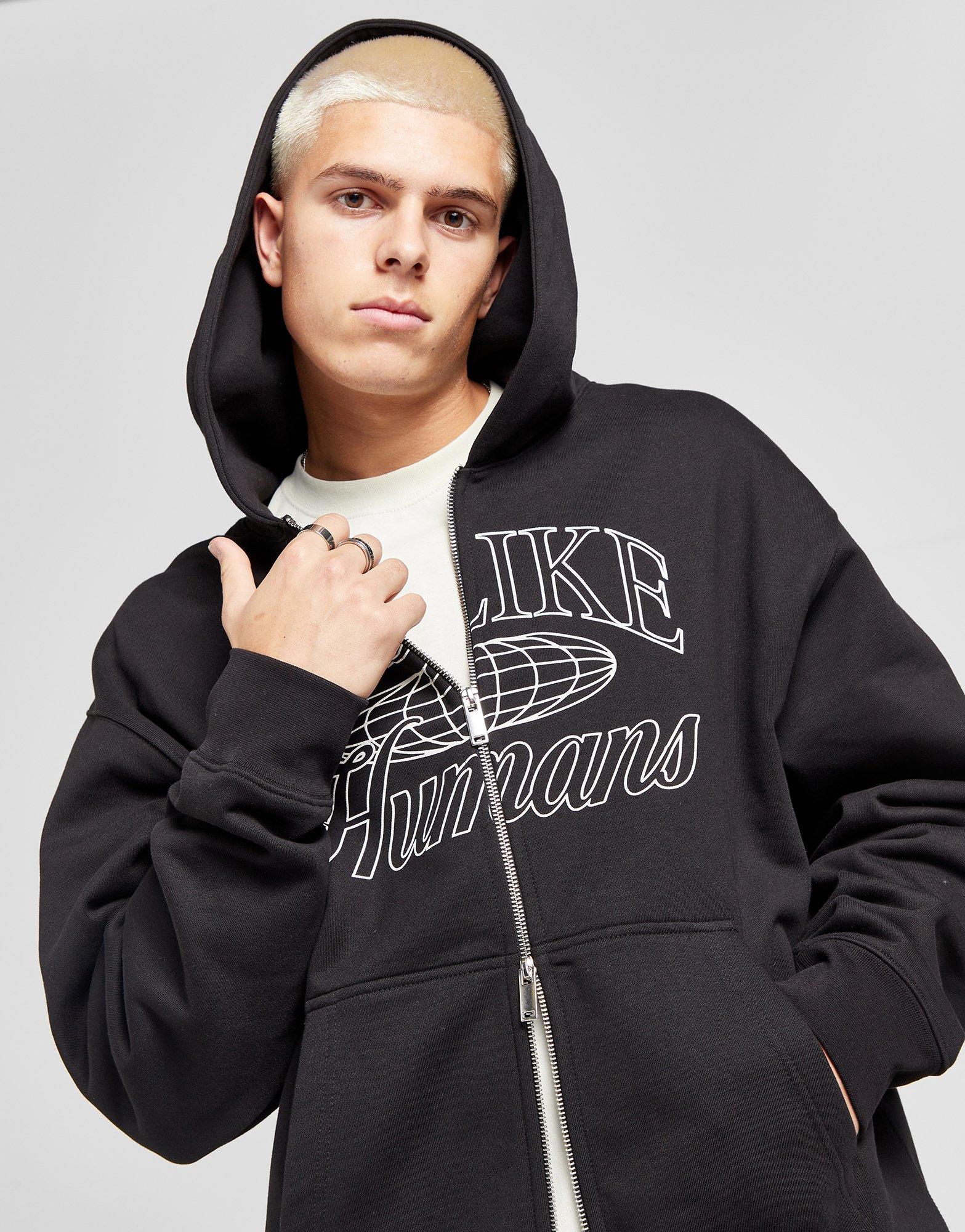 Unlike Humans International Zip Through Hoodie