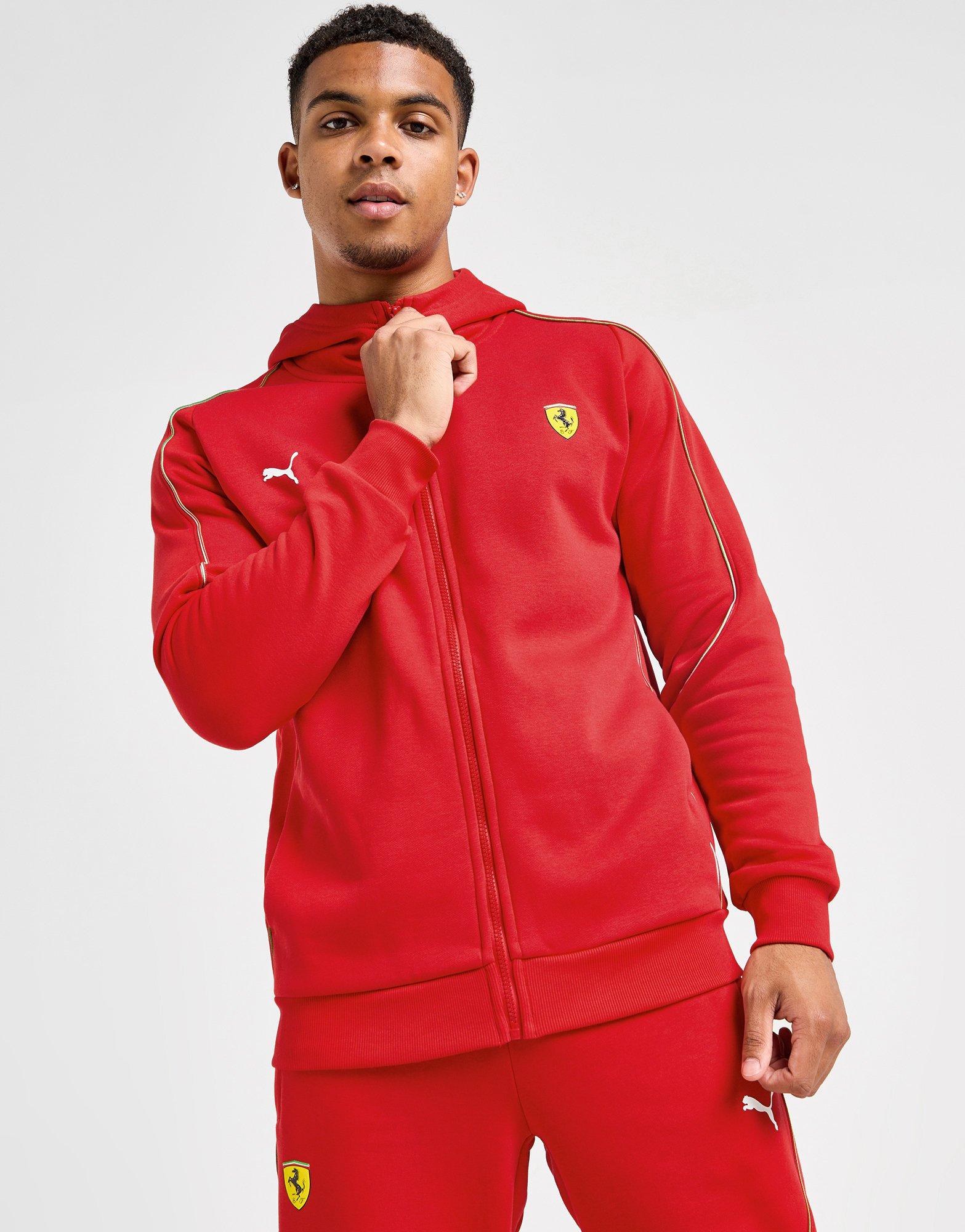 PUMA Sweat a Capuche Ferrari Homme Rouge JD Sports France