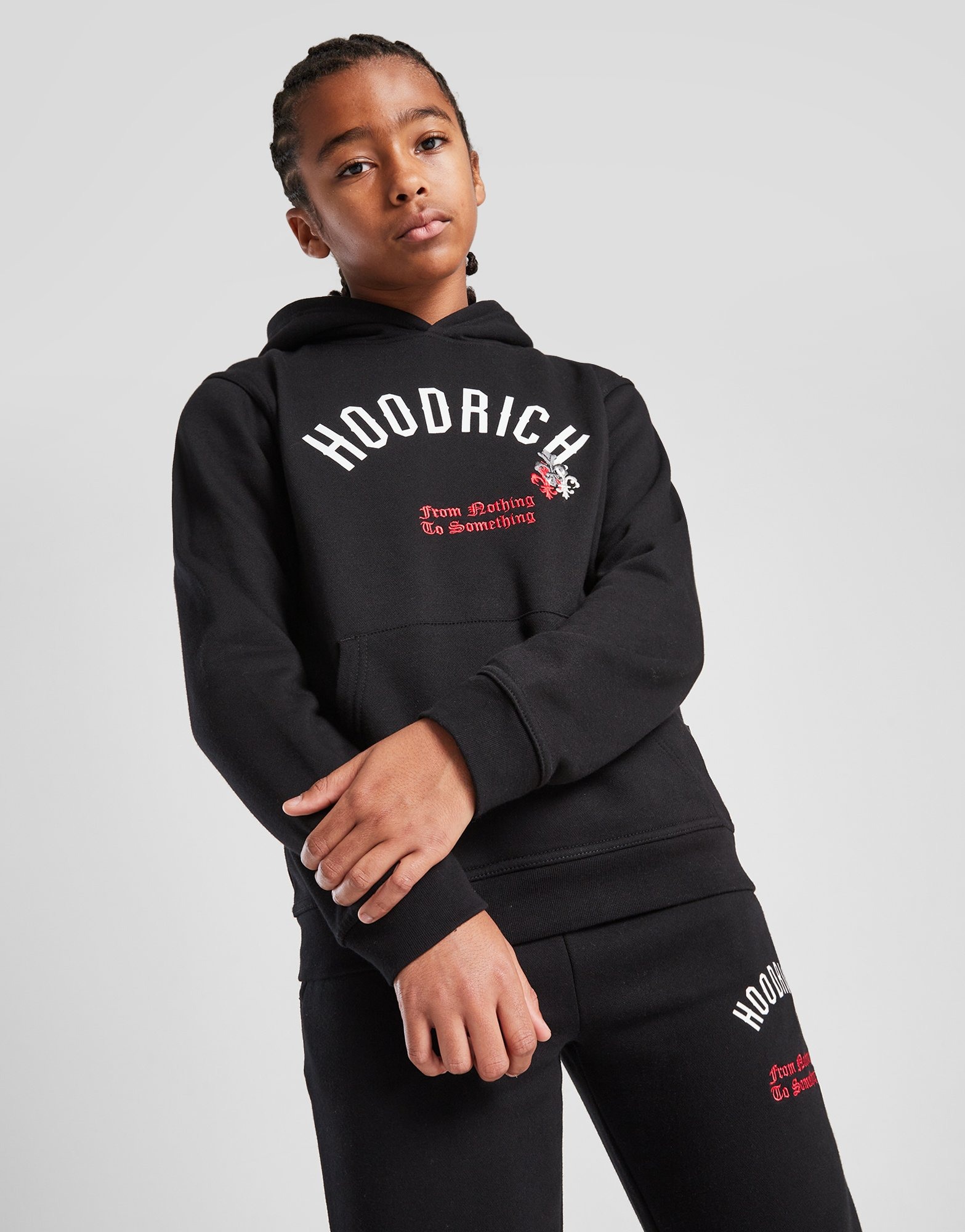 jd sports black nike hoodie