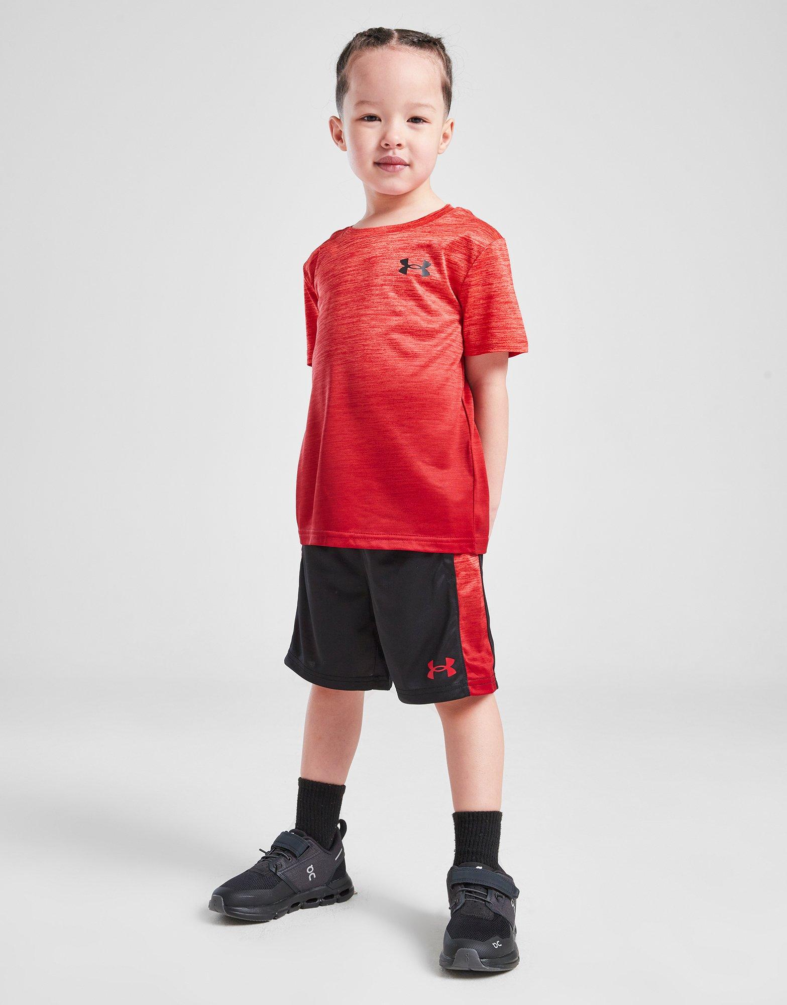 Under Armour Tech Fade T-Shirt/Shorts Set Children
