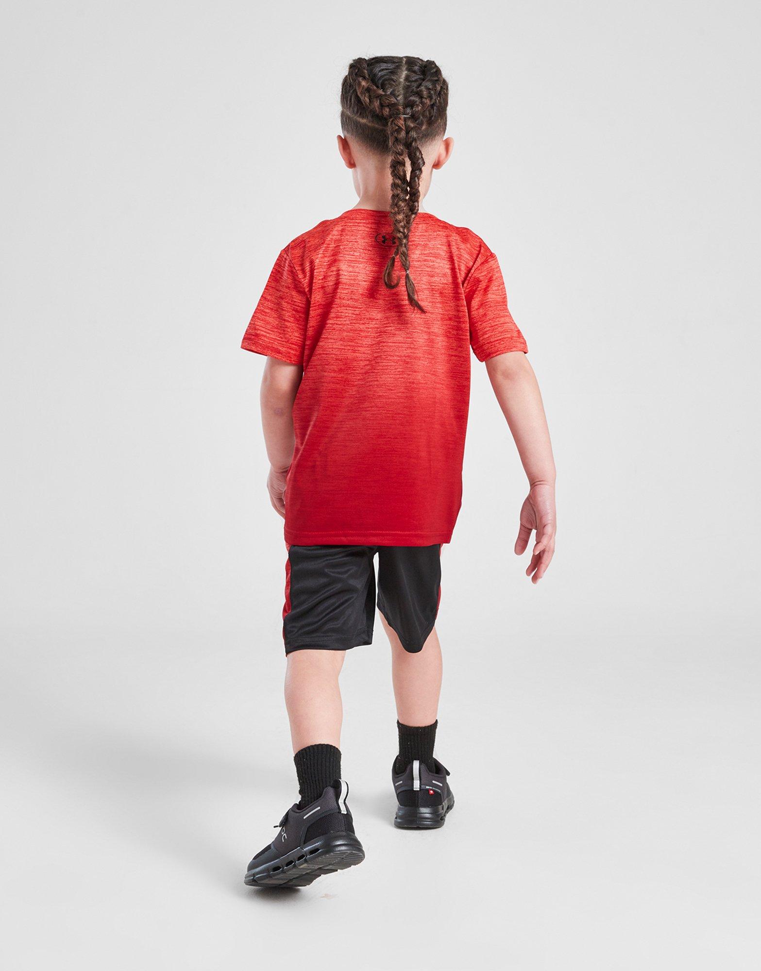 Under Armour Tech Fade T-Shirt/Shorts Set Children