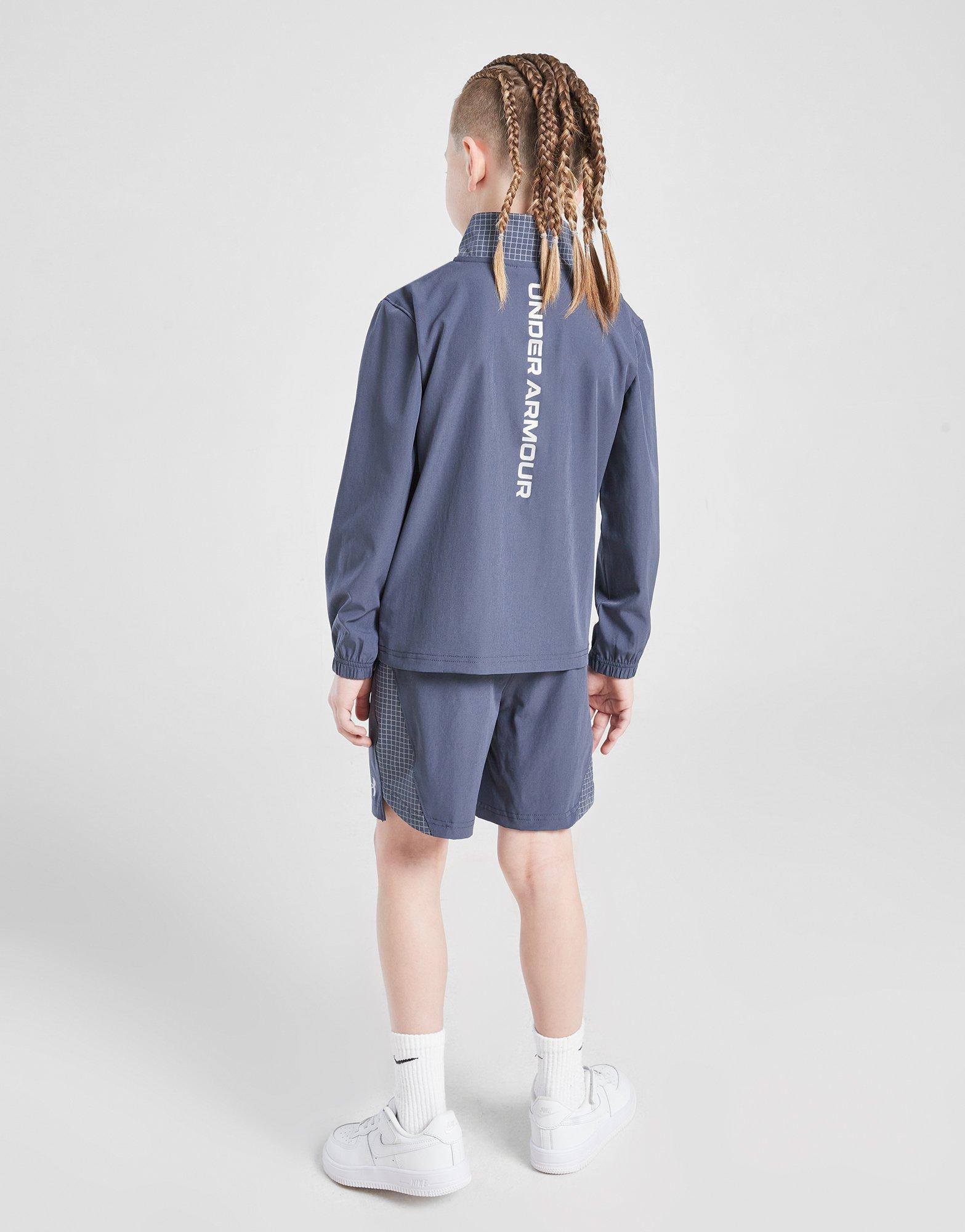 Under Armour Vanish Grid 1/4 Zip/Shorts Set Children