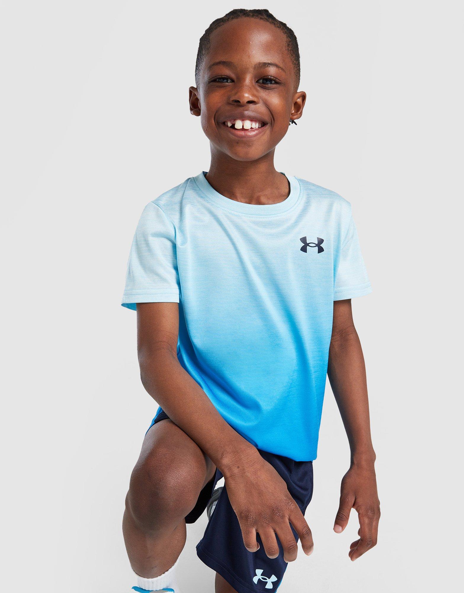 Under Armour Tech Fade T-Shirt/Shorts Set Children