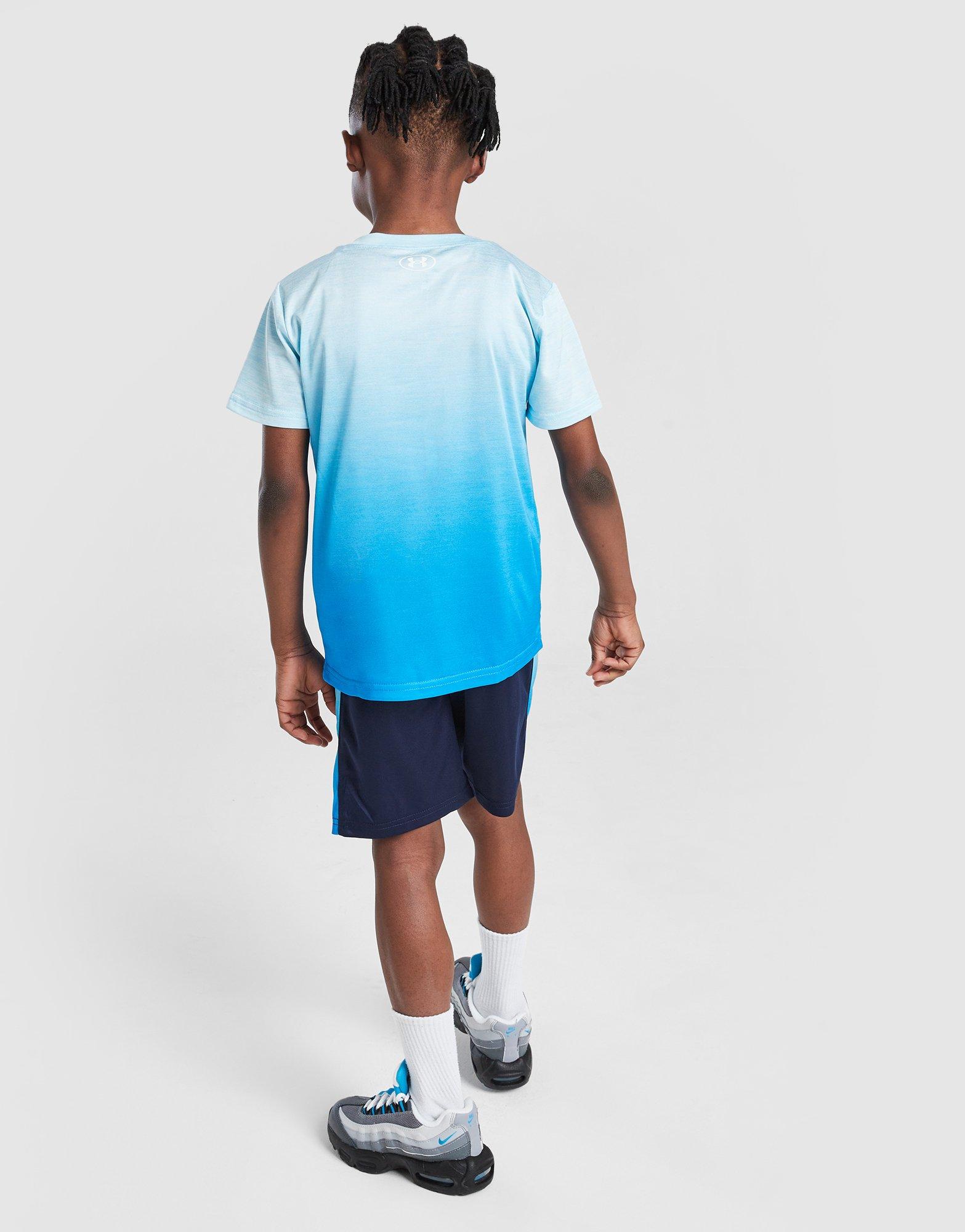 Under Armour Tech Fade T-Shirt/Shorts Set Children