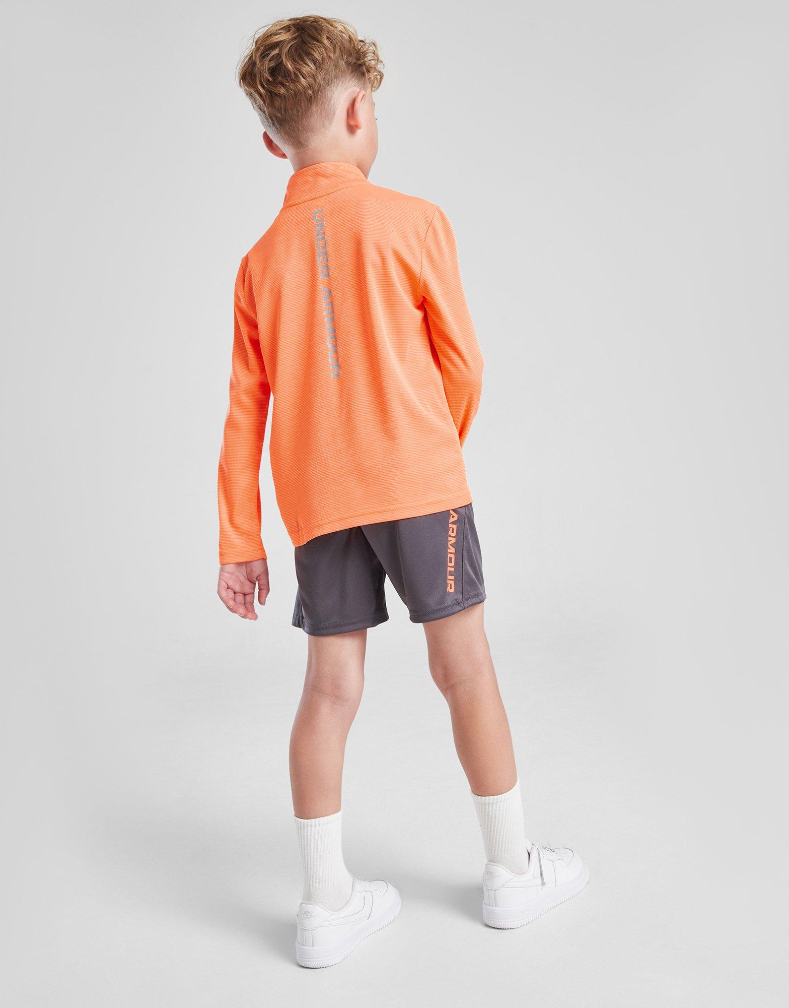 Under Armour Tech Twist 1/4 Zip Top/Shorts Set Children
