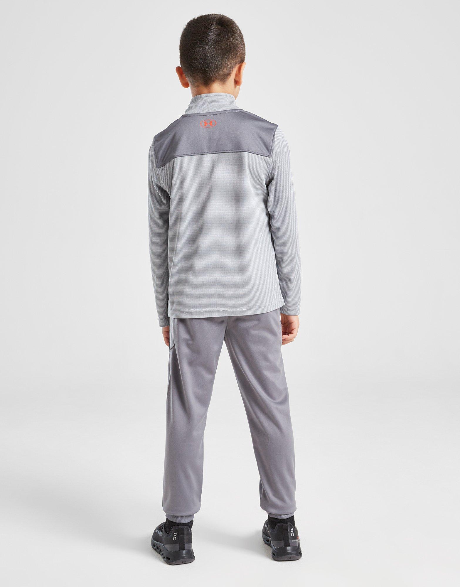 Under Armour Tech Twist 1/4 Zip Tracksuit Children
