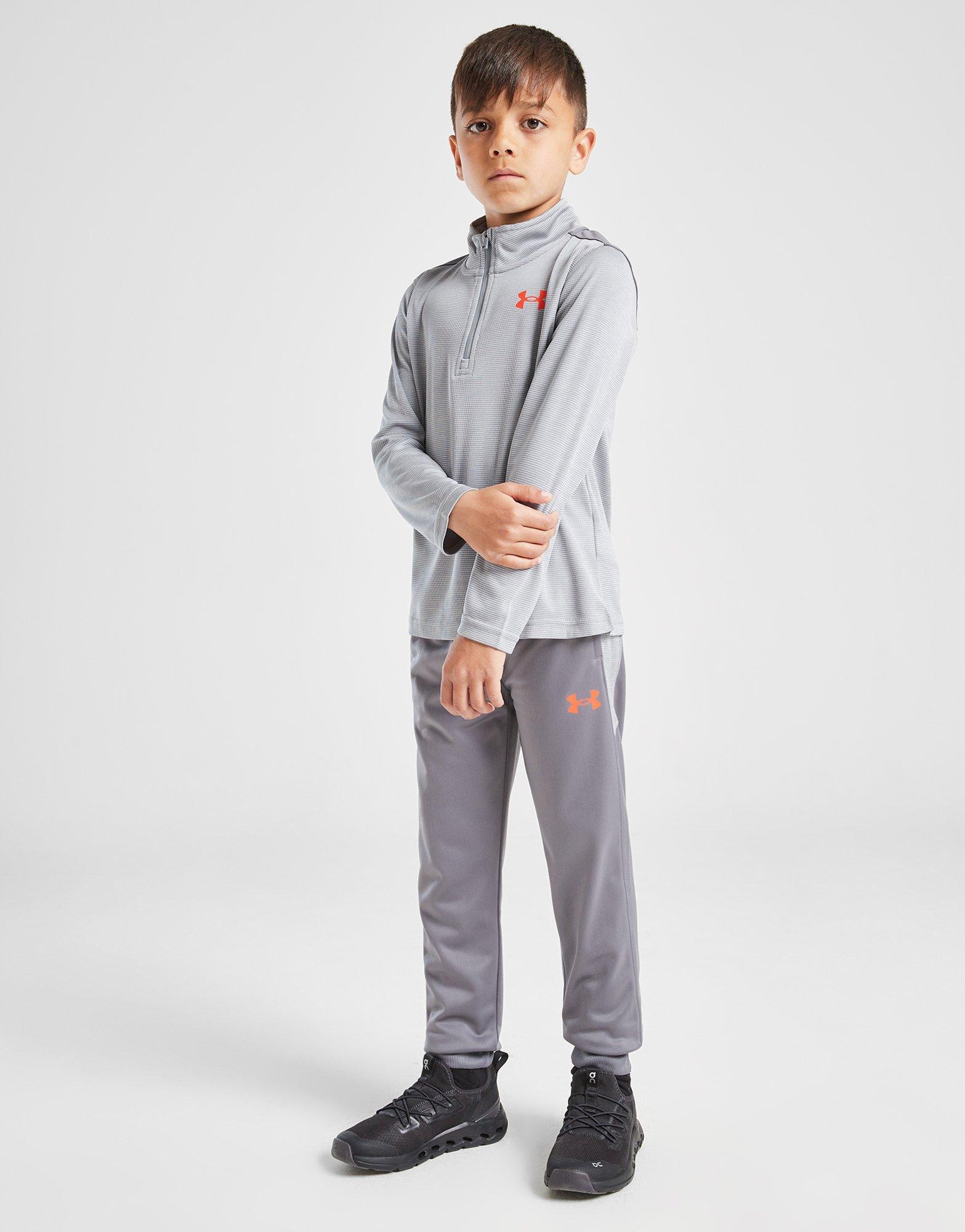 Under Armour Tech Twist 1/4 Zip Tracksuit Children